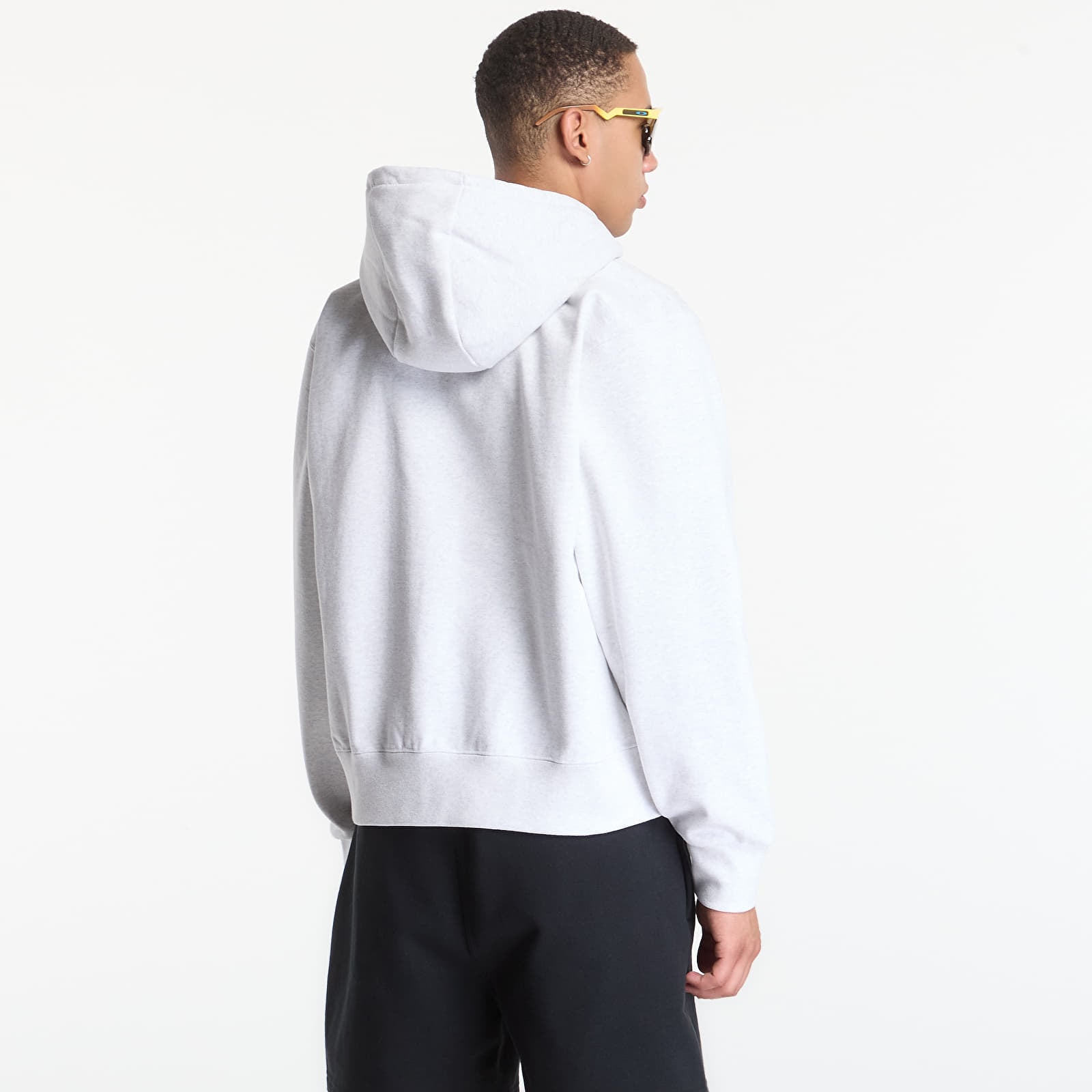 Pánske mikiny Nike Men's Fleece Full-Zip Hoodie Birch Heather