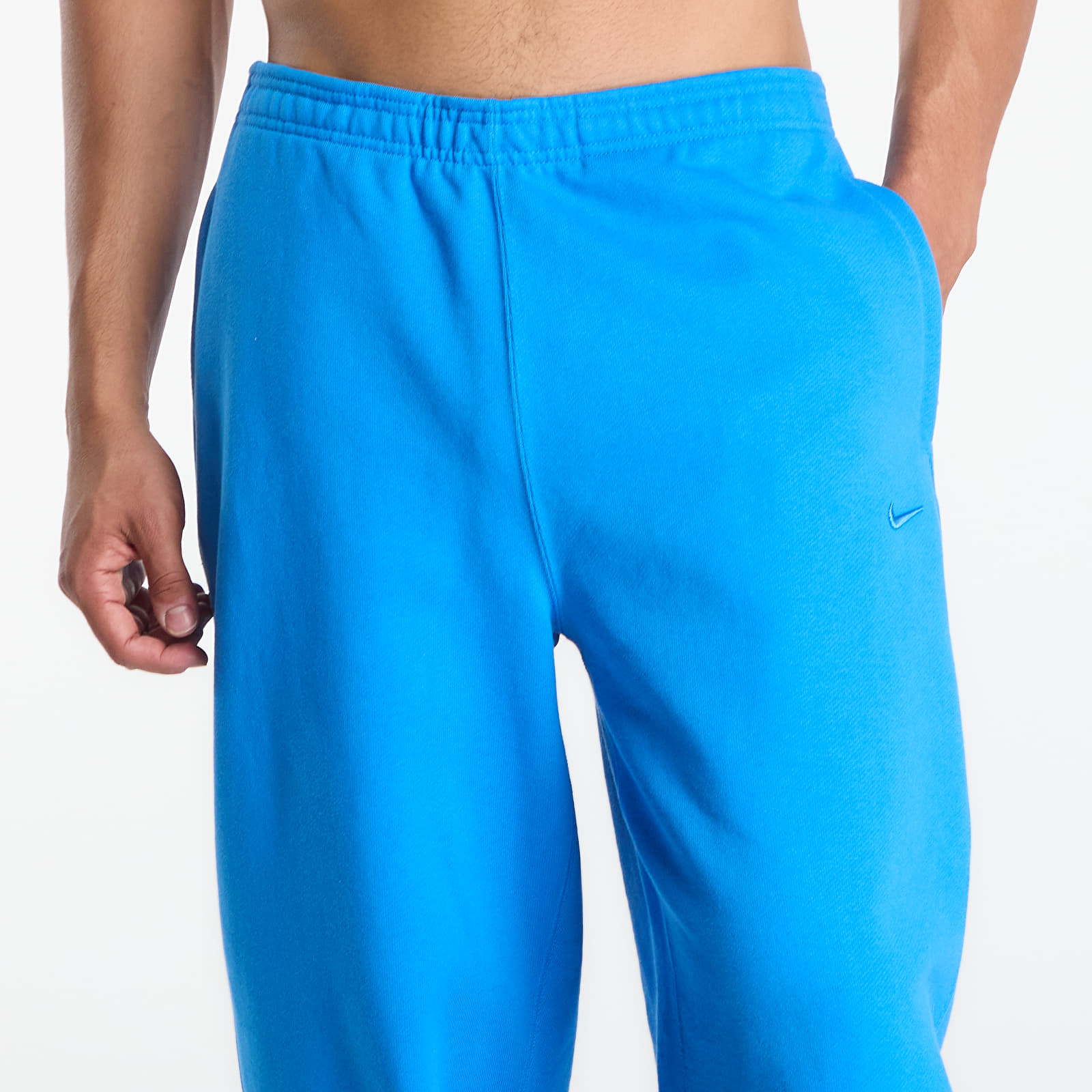 Joggebukser for menn Nike Men's Fleece Pants Lt Photo Blue