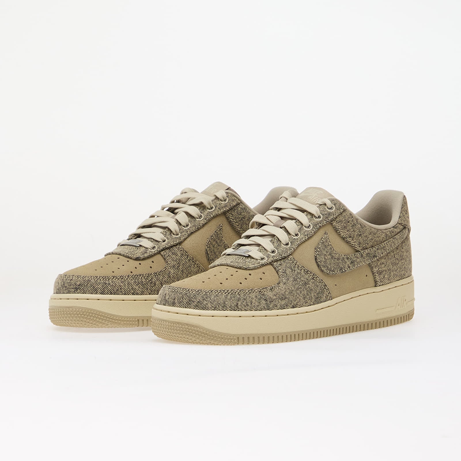 Мужская обувь Air Force 1 '07 LV8 "Denim" Desert Khaki/ Desert Khaki-Lt Khaki