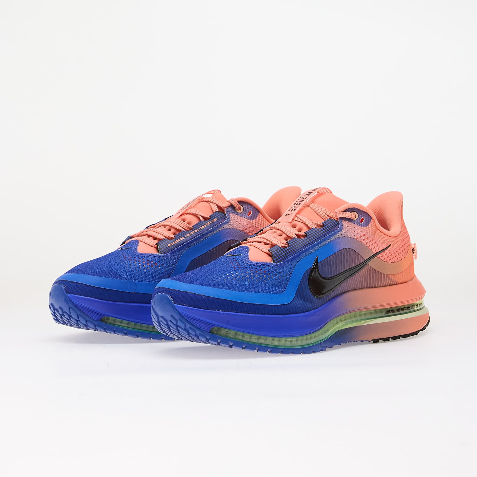 Men's sneakers and shoes Nike Pegasus Premium Racer Blue/ Black-Atomic Pink-Volt Tint