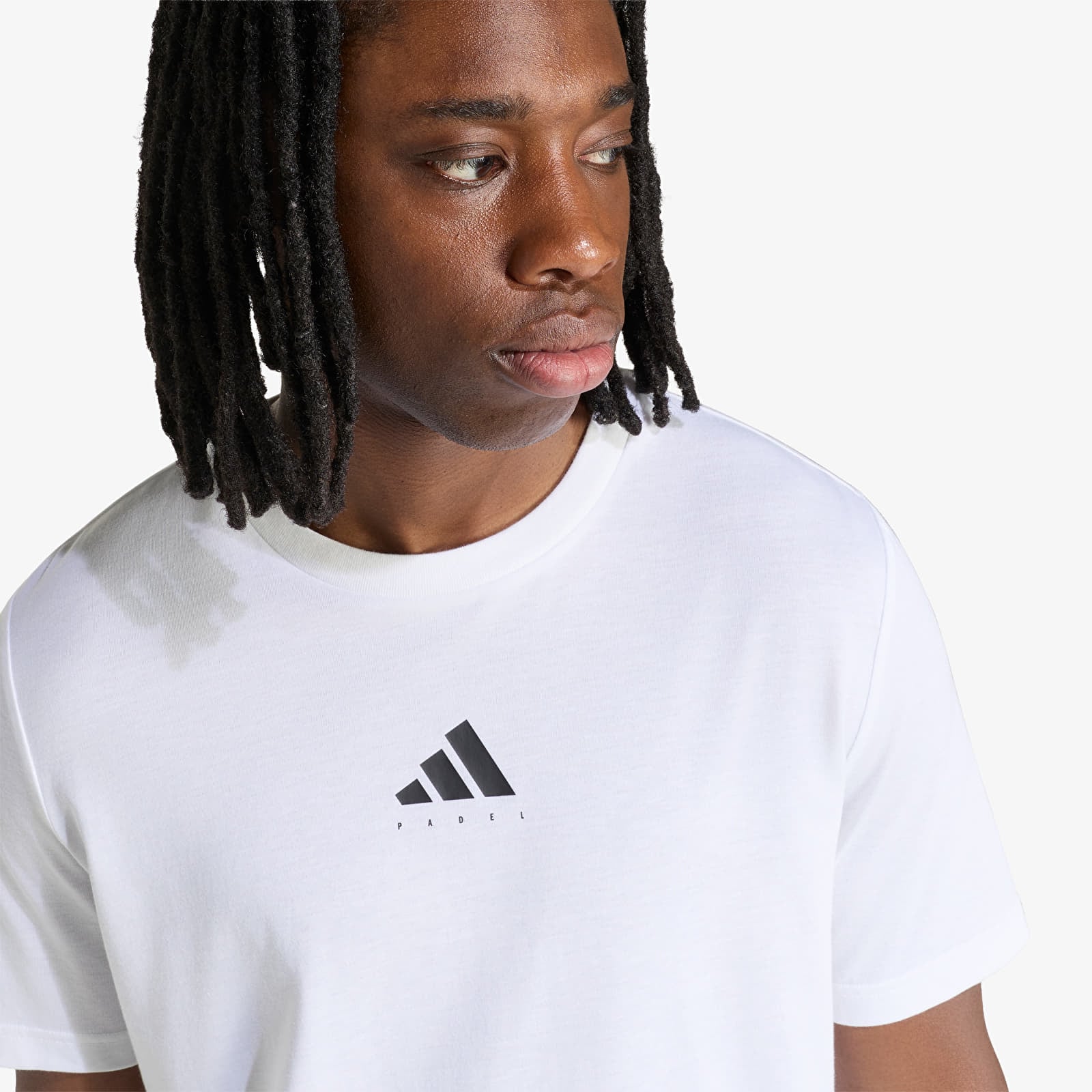 Pánske tričká adidas Padel Category Graphic T-shirt White