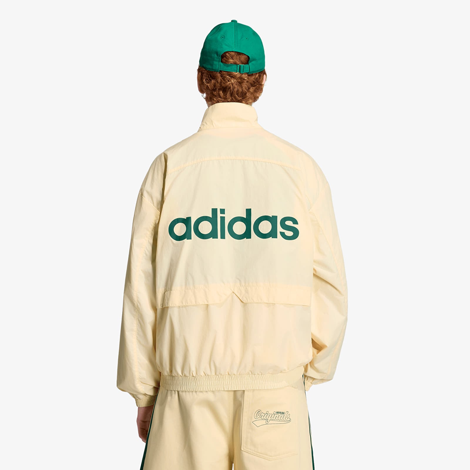 Vestes pour hommes adidas Cutline Tracktop Warm Vanilla