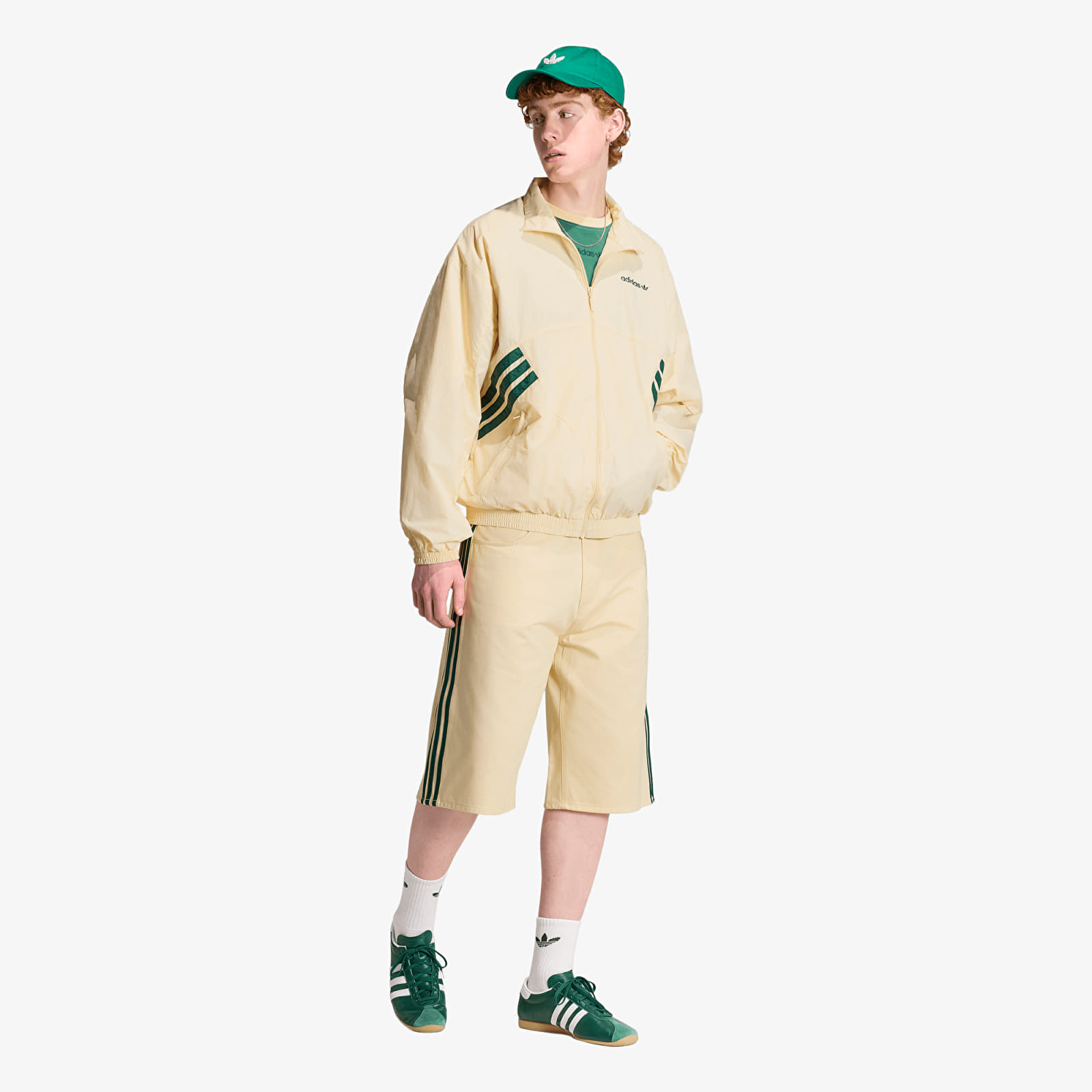 Vestes pour hommes adidas Cutline Tracktop Warm Vanilla