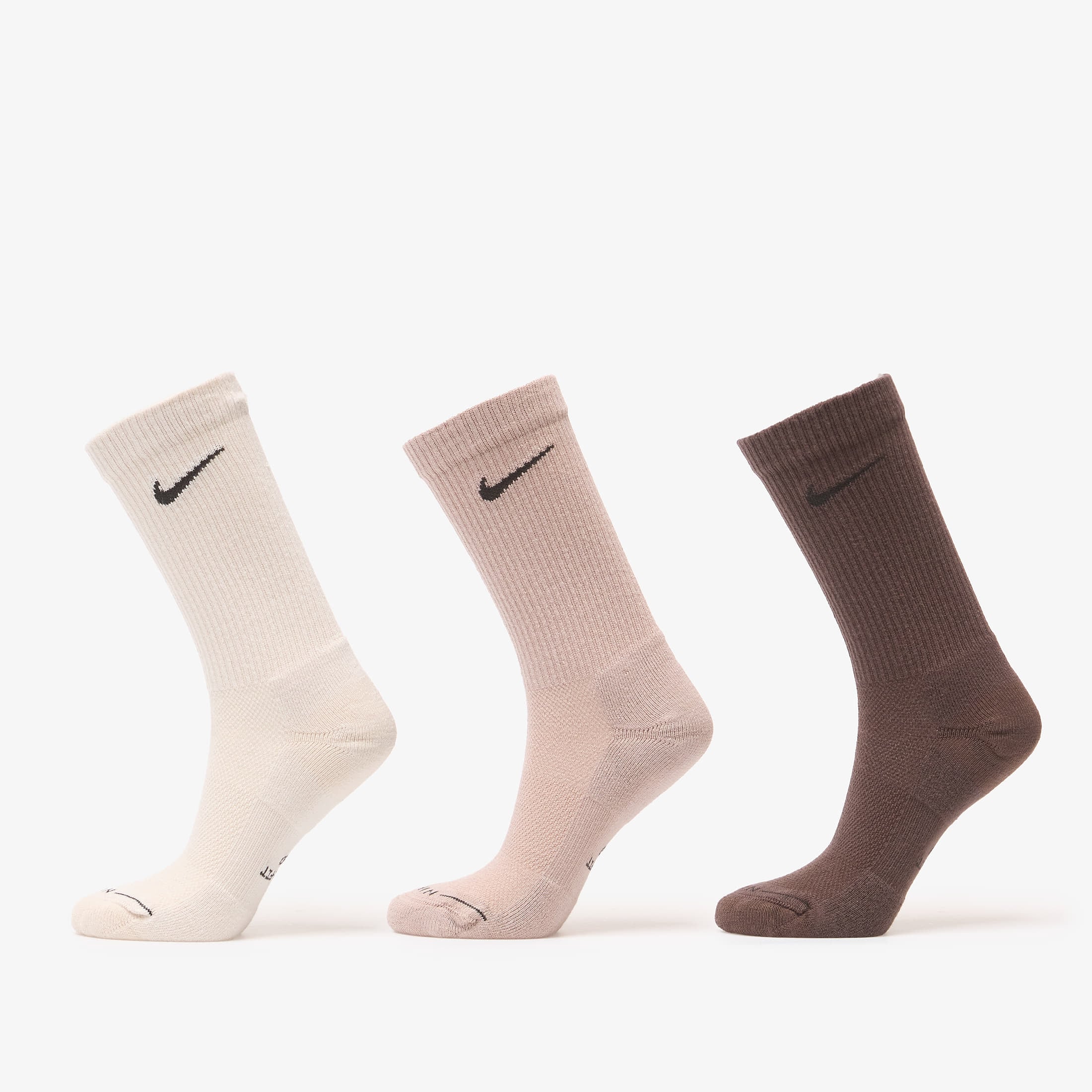 Nike Everyday Elevated Crew Socks 3-Pack Multi-Color L