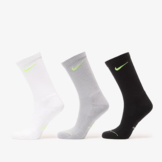 Nike Everyday Elevated Crew Socks 3-Pack Multi-Color