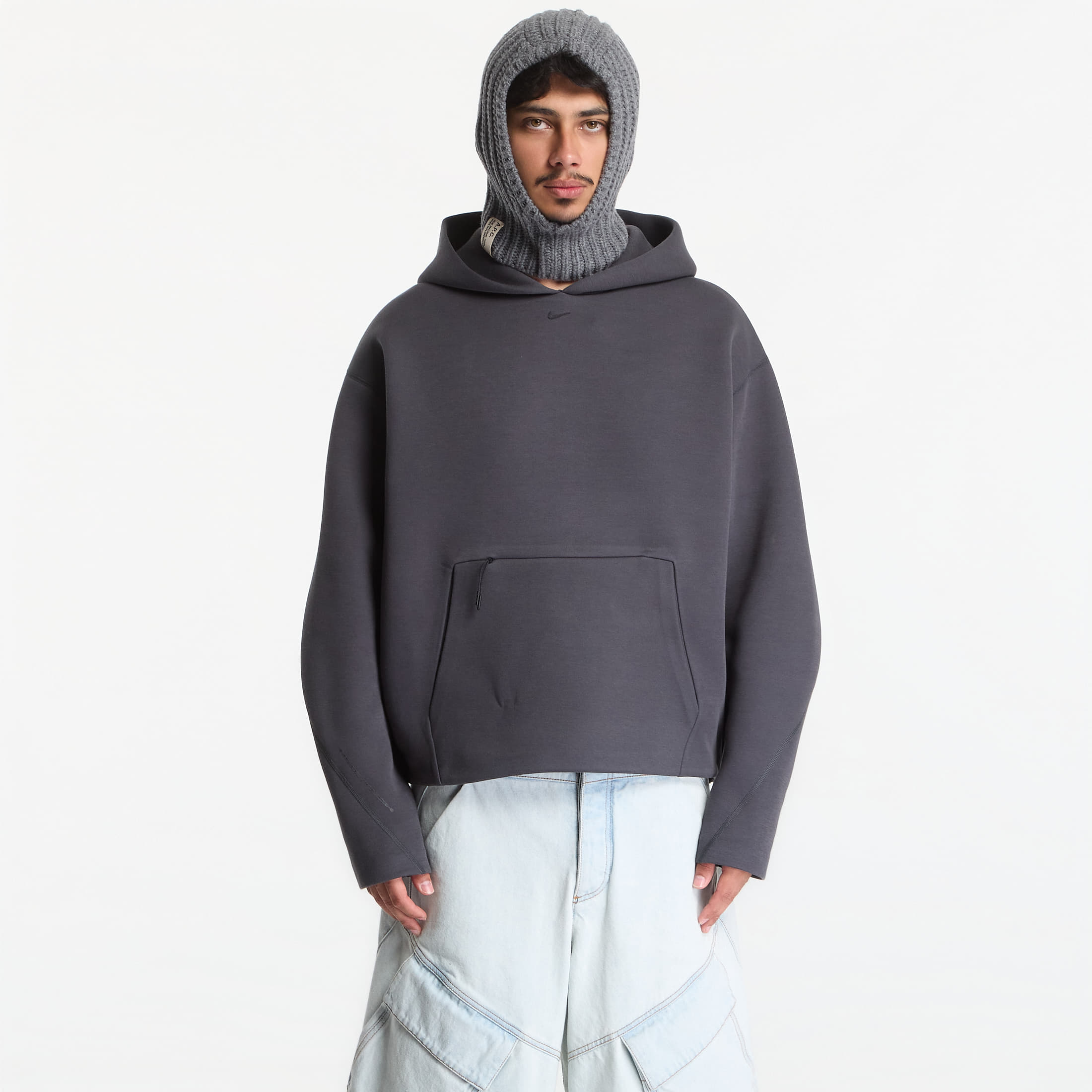 Суитшърт Nike Tech Men's Fleece Pullover Hoodie Anthracite/ Black L