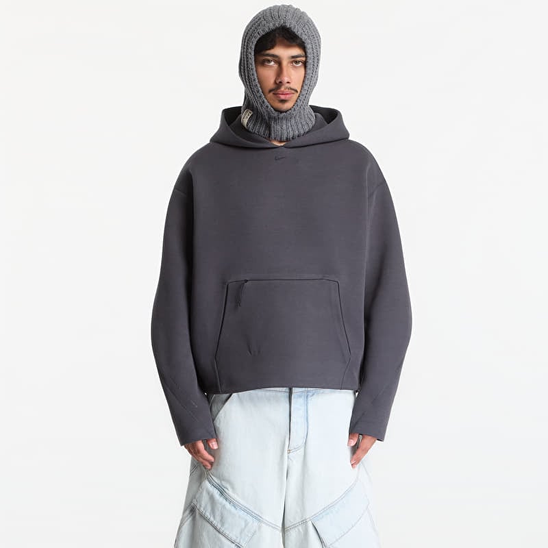Sweatshirt Nike Tech Men's Fleece Pullover Hoodie Anthracite/ Black