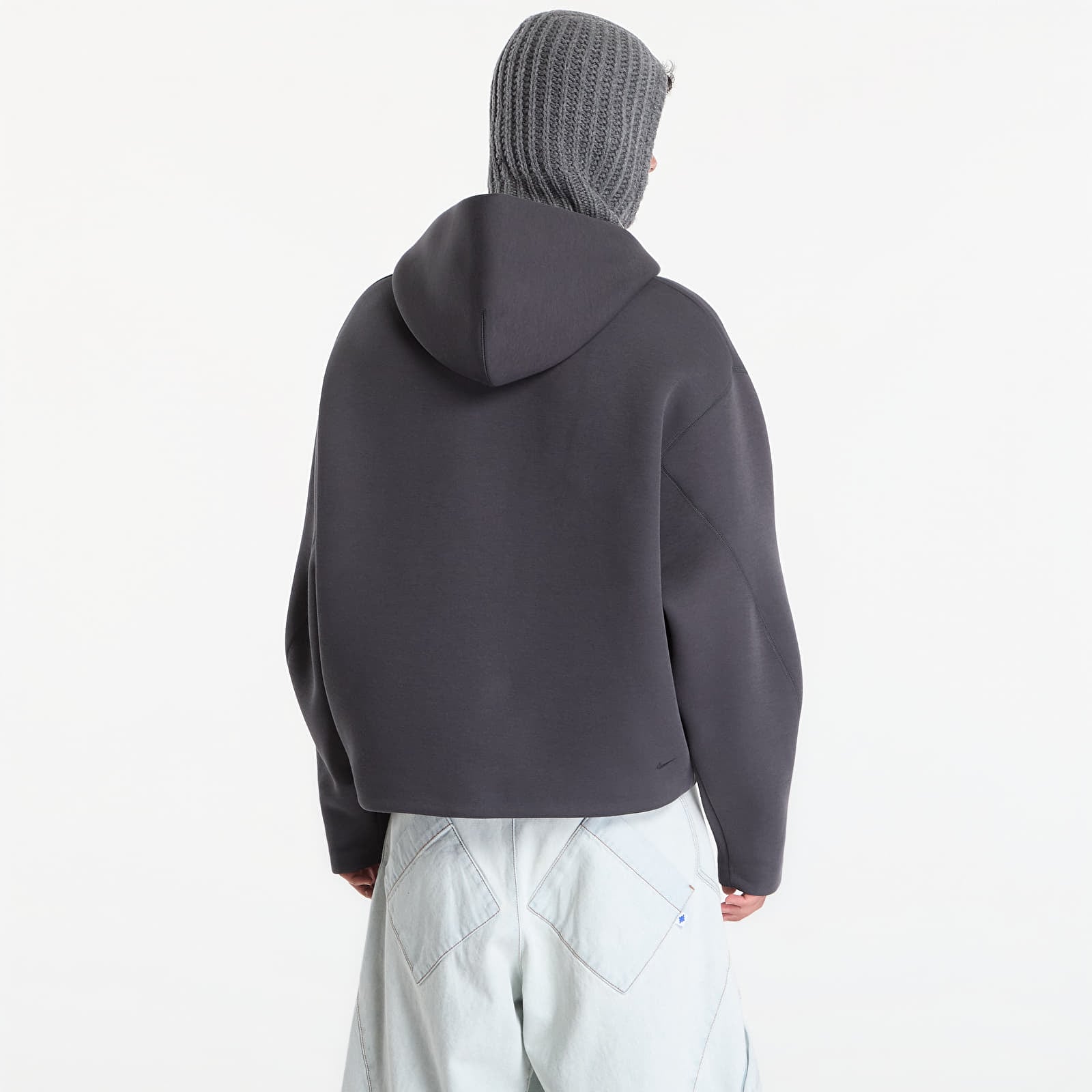 Moški hoodiji  Nike Tech Men's Fleece Pullover Hoodie Anthracite/ Black