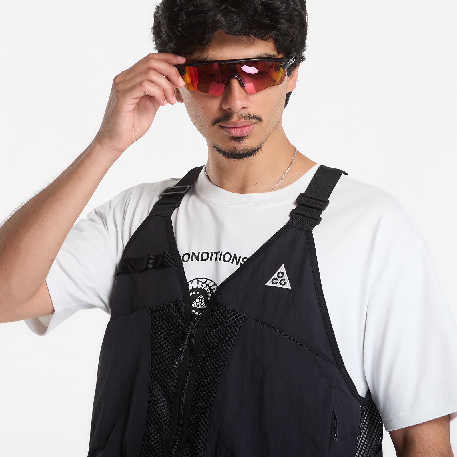 Veste til mænd Nike ACG "Dolomiti" Vest Black/ Summit White