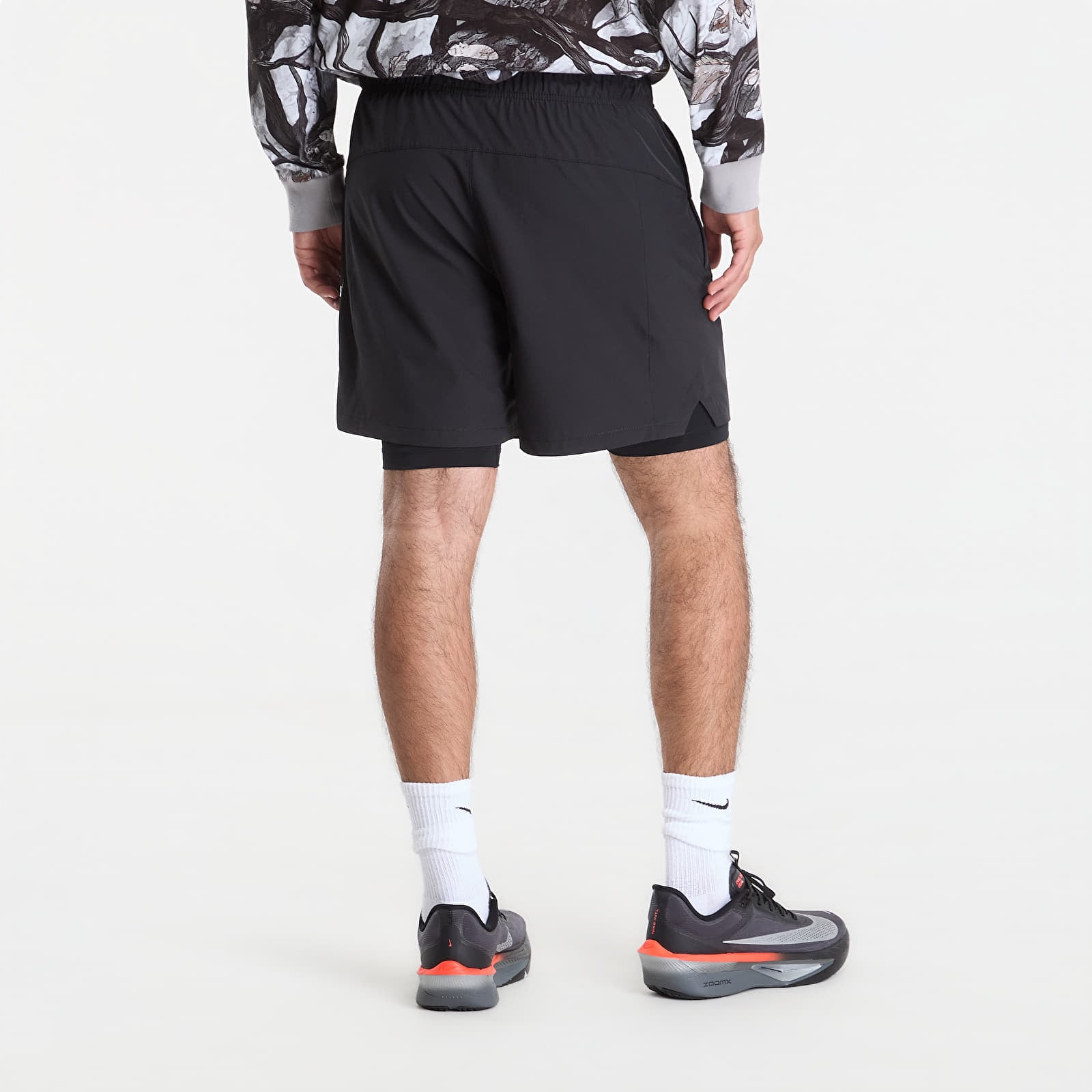 Pantaloncini uomo Jordan Sport Flightweight Men's Dri-FIT Lined Shorts Black/ Dark Shadow