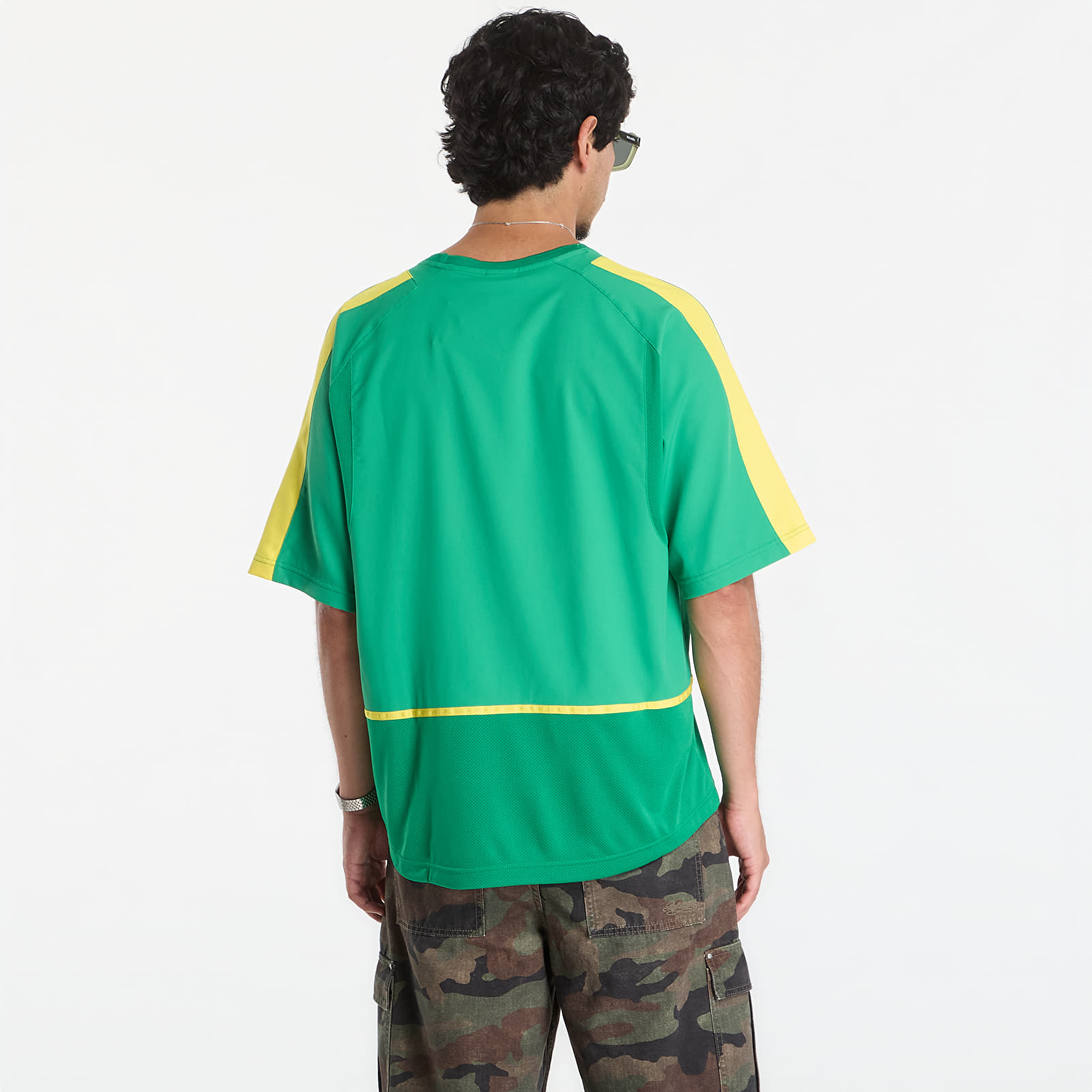 Men's Jerseys Nike "Your Message Here" Men's Soccer Jersey Court Green/ Lightening/ Safety Orange