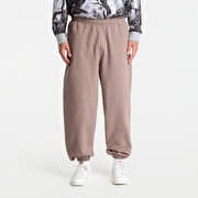 Nike Solo Swoosh Men's Cuffed Fleece Pants Mink Brown/ Mink Brown/ White