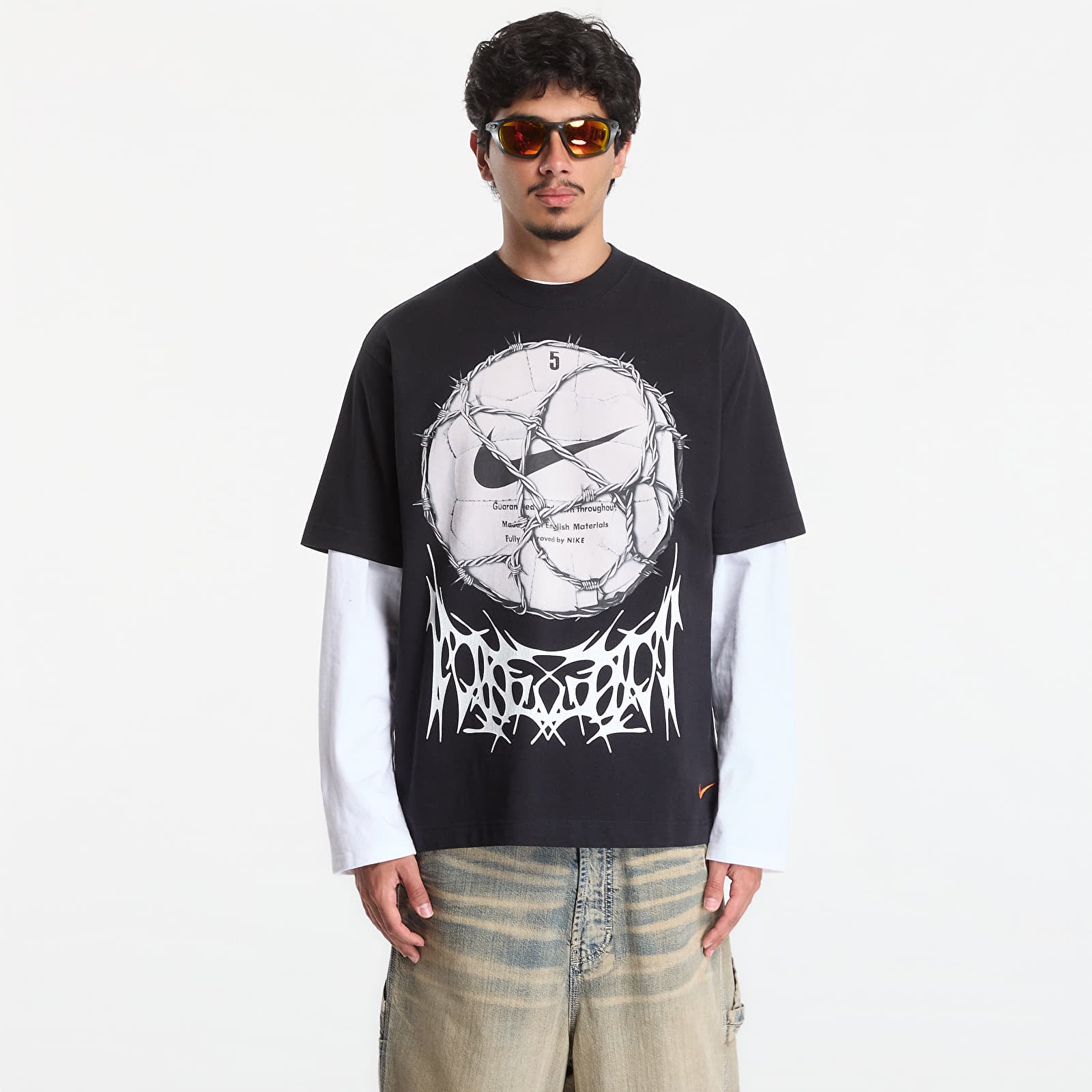 Men's T-shirts Nike "Your Message Here" T-Shirt Black