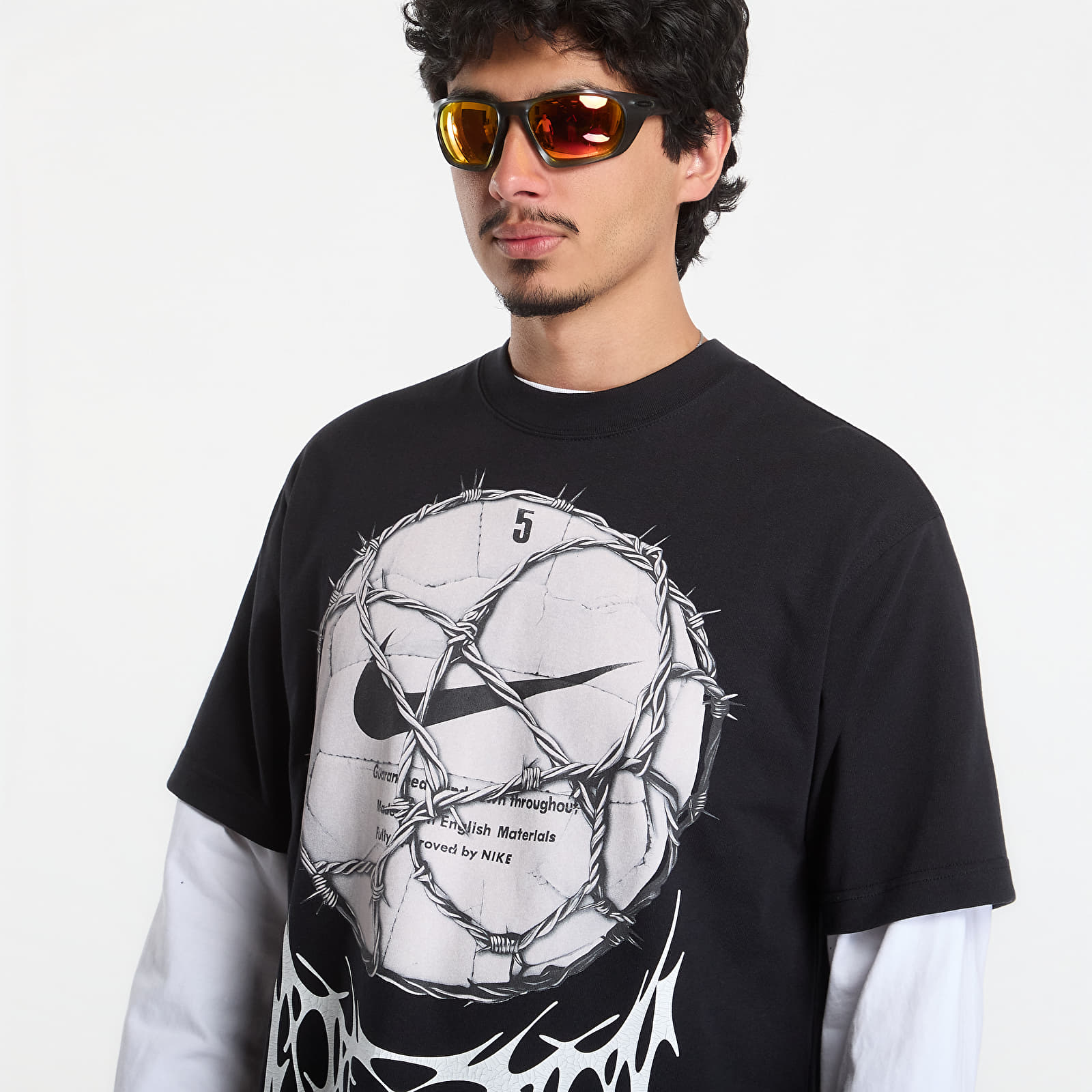 Men's T-shirts Nike "Your Message Here" T-Shirt Black