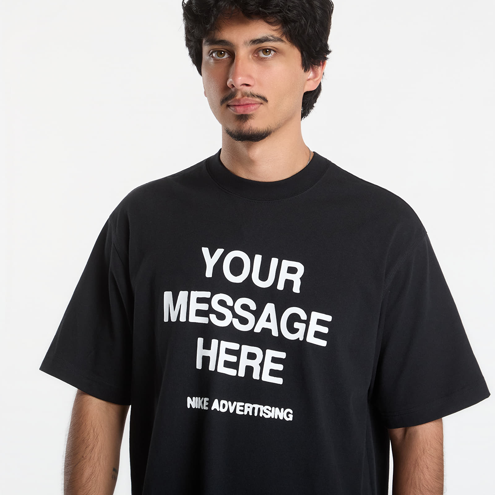 Men's T-shirts Nike "Your Message Here" T-Shirt Black