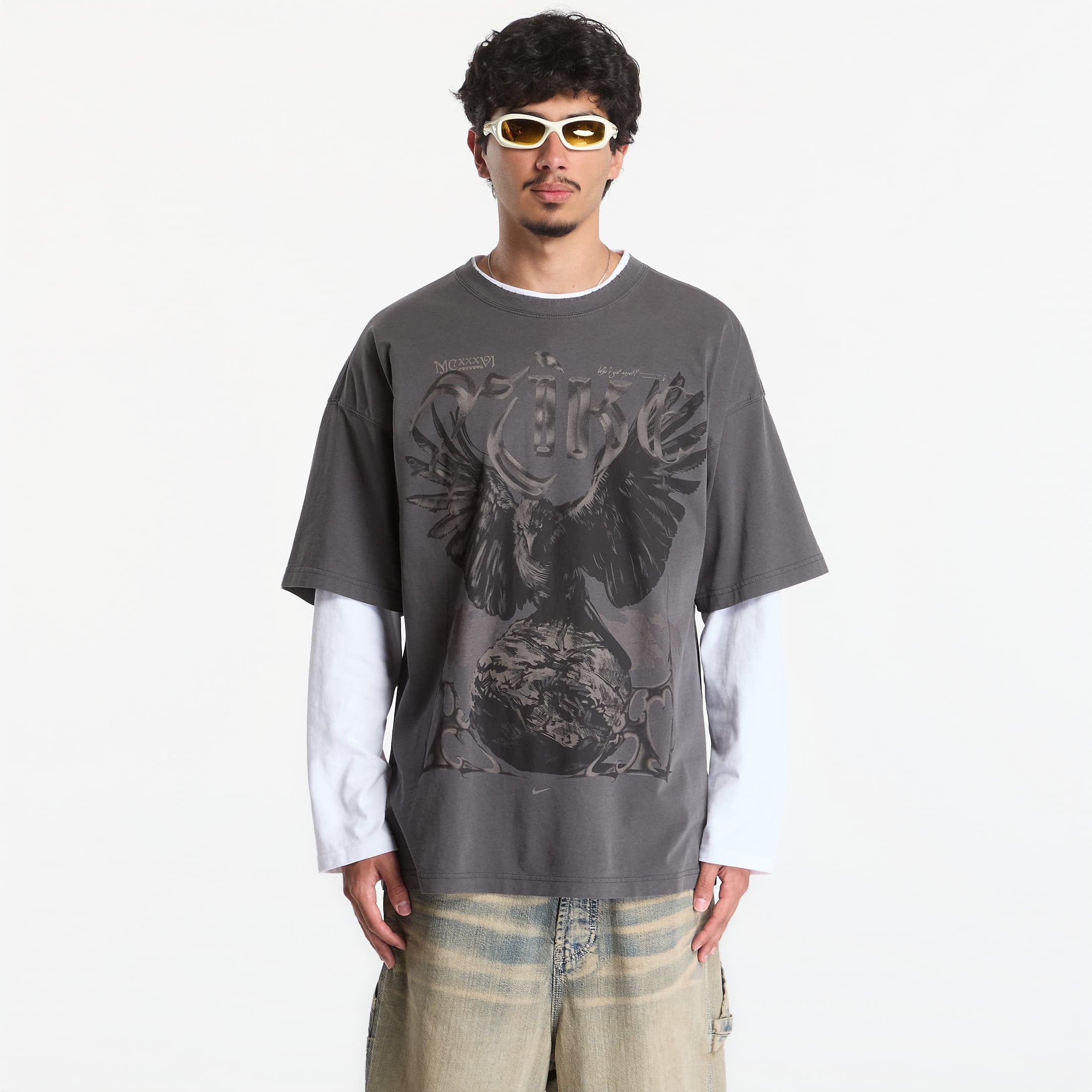 Тениска Nike Men's Basketball Oversized T-Shirt Black S