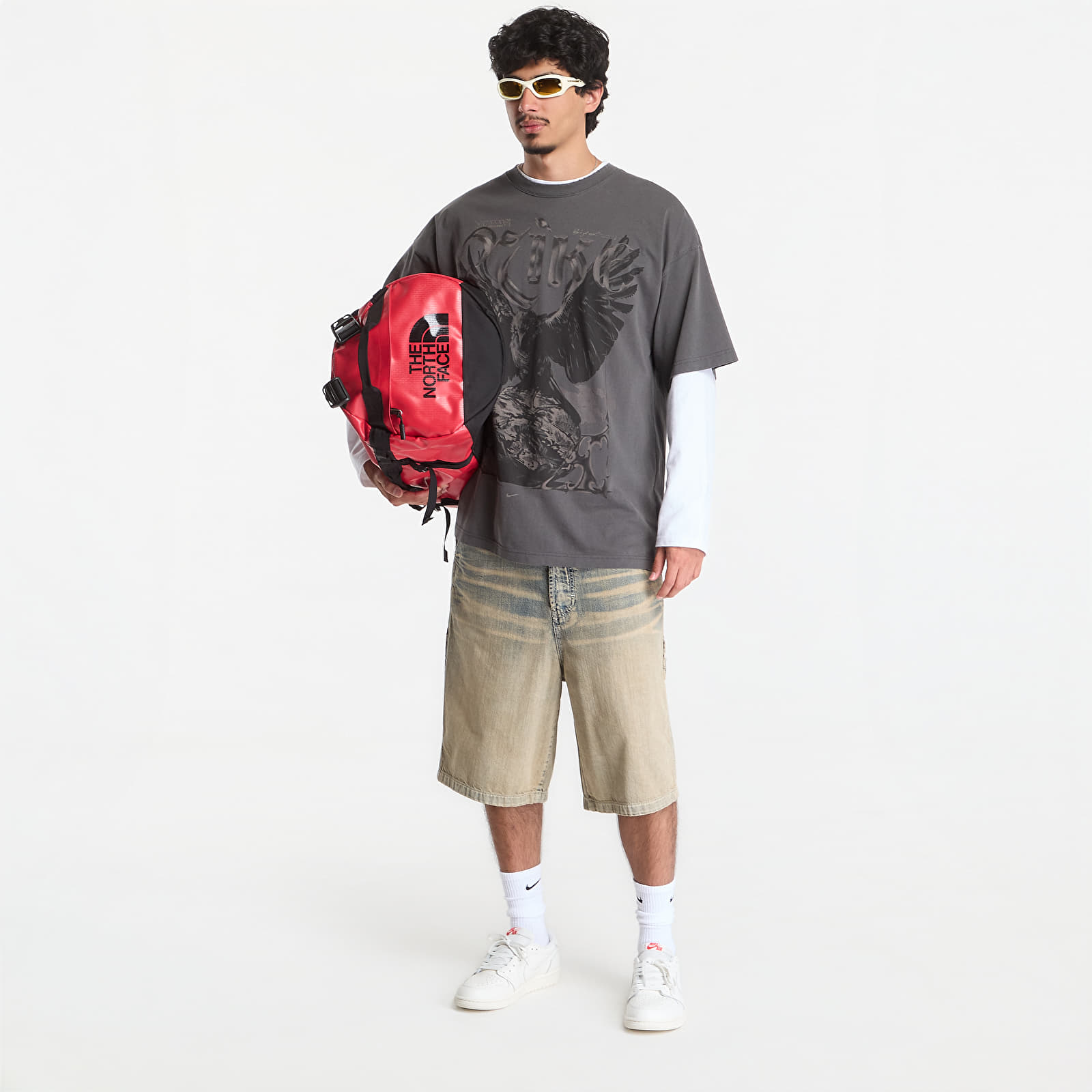 Мъжки тениски Nike Men's Basketball Oversized T-Shirt Black