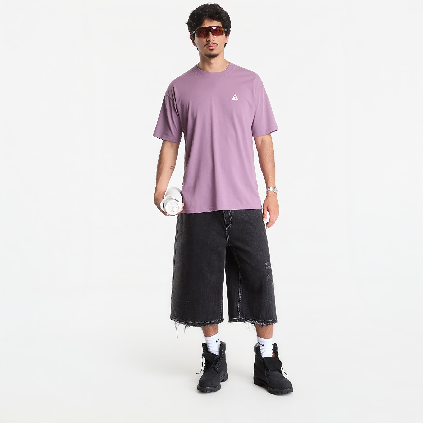 Camisetas de hombre Nike ACG Men's Dri-FIT T-Shirt Violet Dust