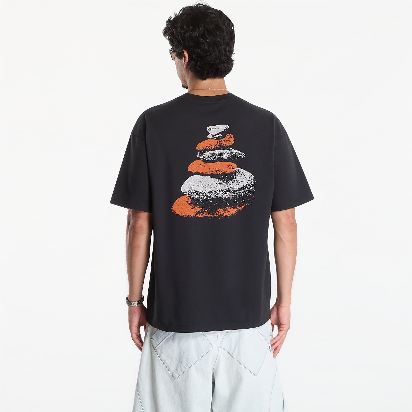 T-shirts til mænd ACG Men's Dri-FIT T-Shirt Black/ Lt Orewood Brn
