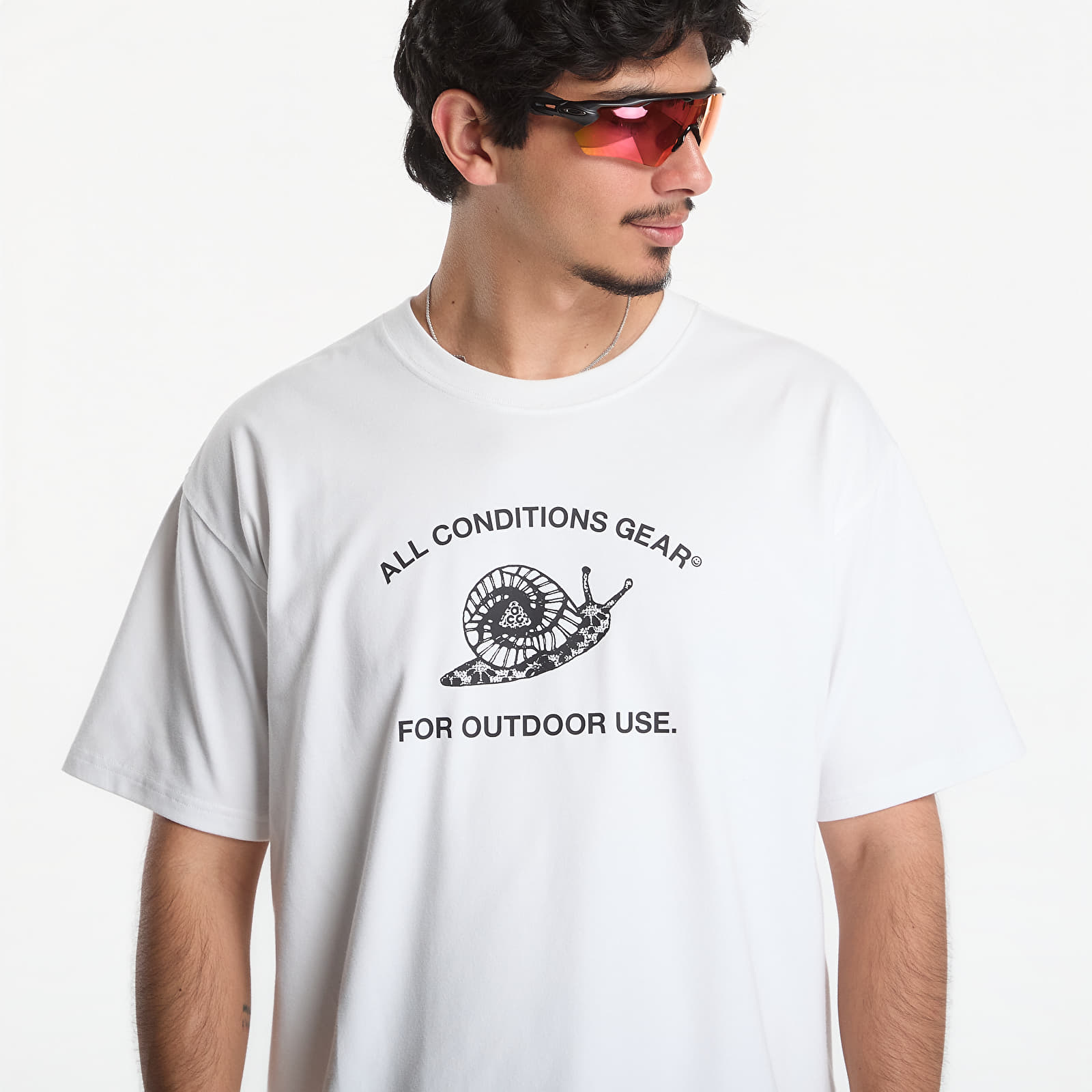 T-skjorter for menn ACG Men's Dri-FIT T-Shirt Summit White