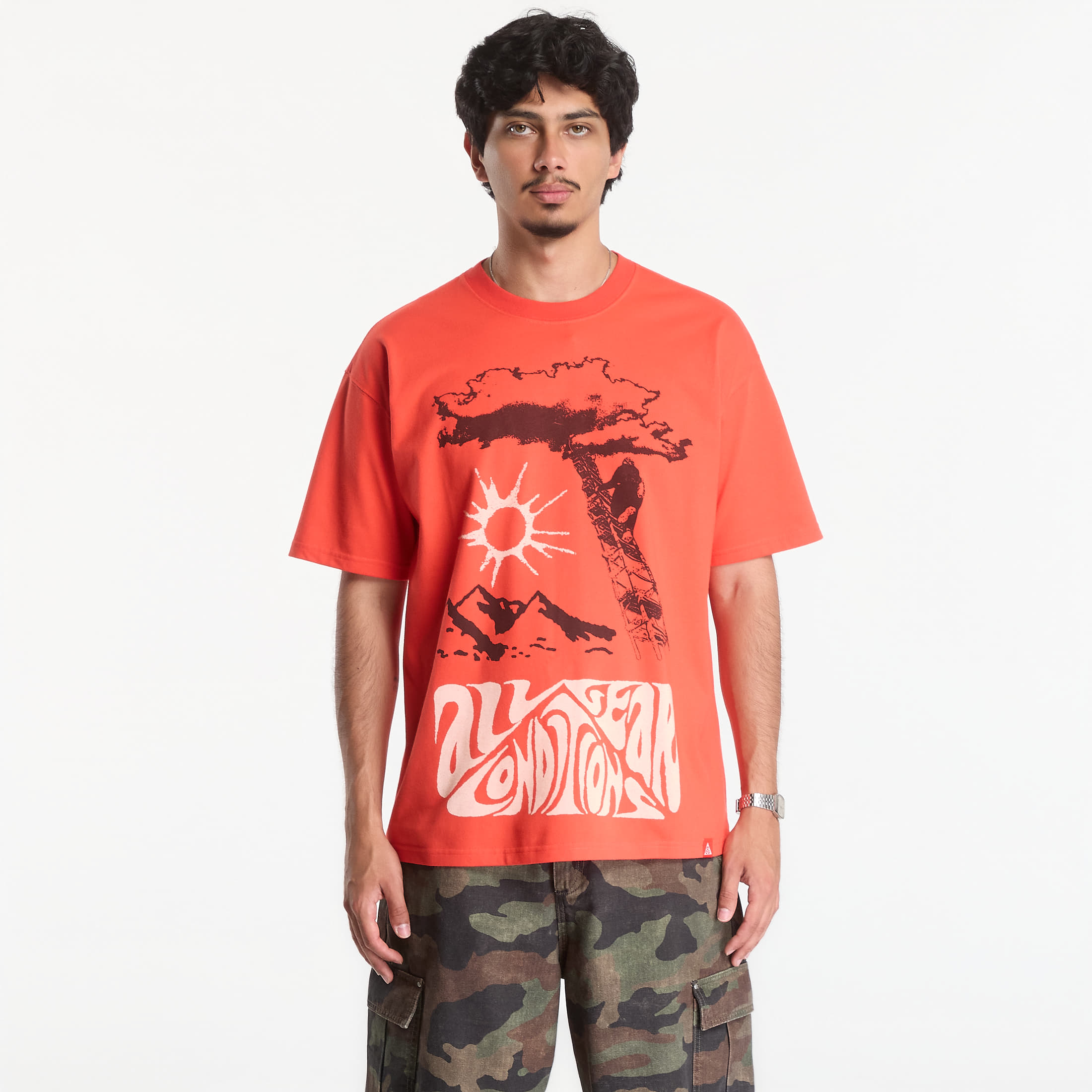 Тениска ACG Men's Dri-FIT T-Shirt Lt Crimson L
