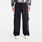 Jordan Brooklyn Men's Oversized Fleece Cargo Pants Black/ Dk Smoke Grey