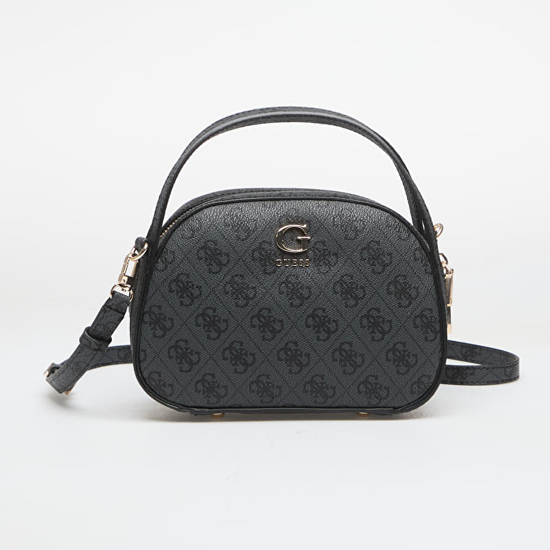 Guess Coleen Logo Top Zip Crossbody Grey