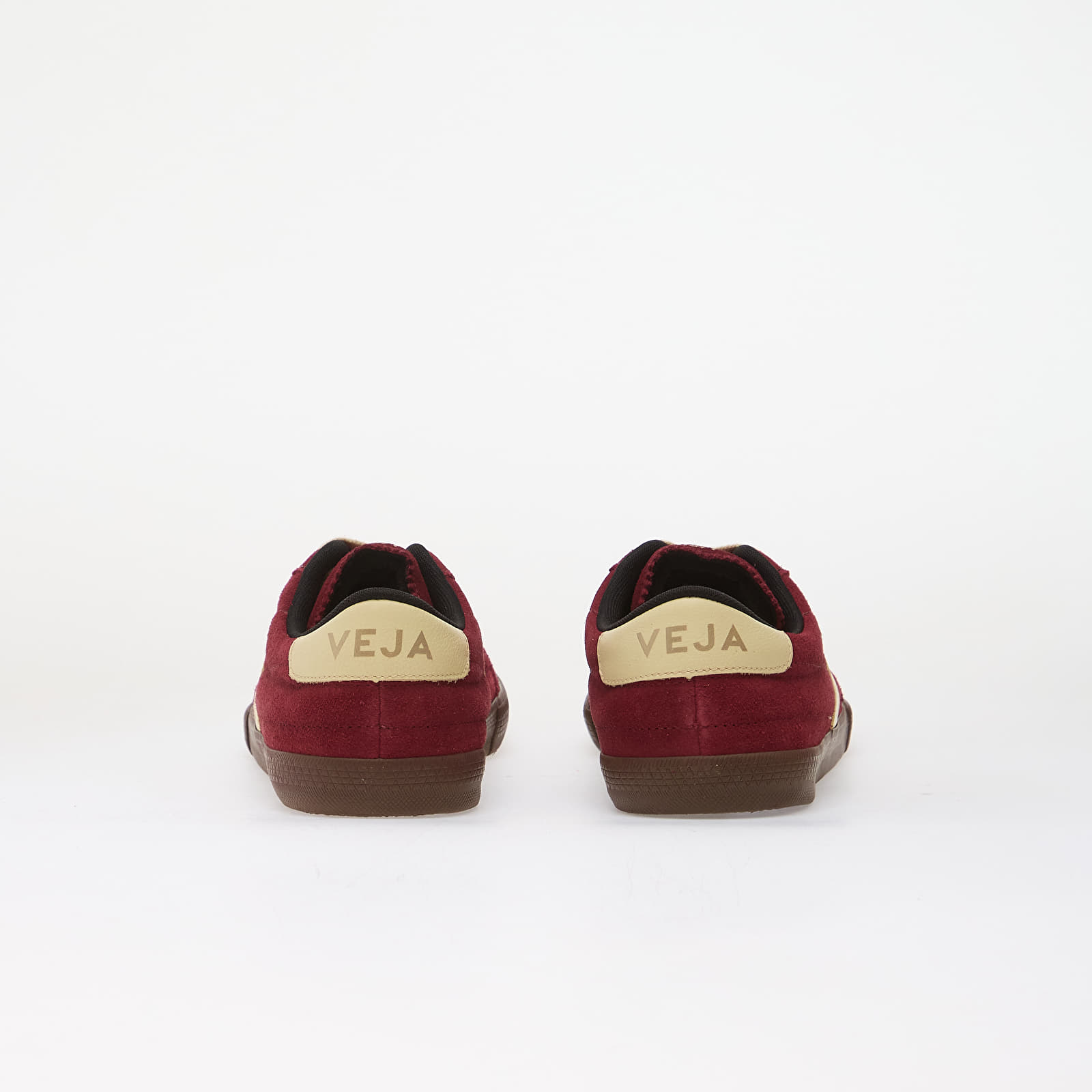 Men's sneakers and shoes Veja Panenka Suede Grenat/ Sun/ Bark