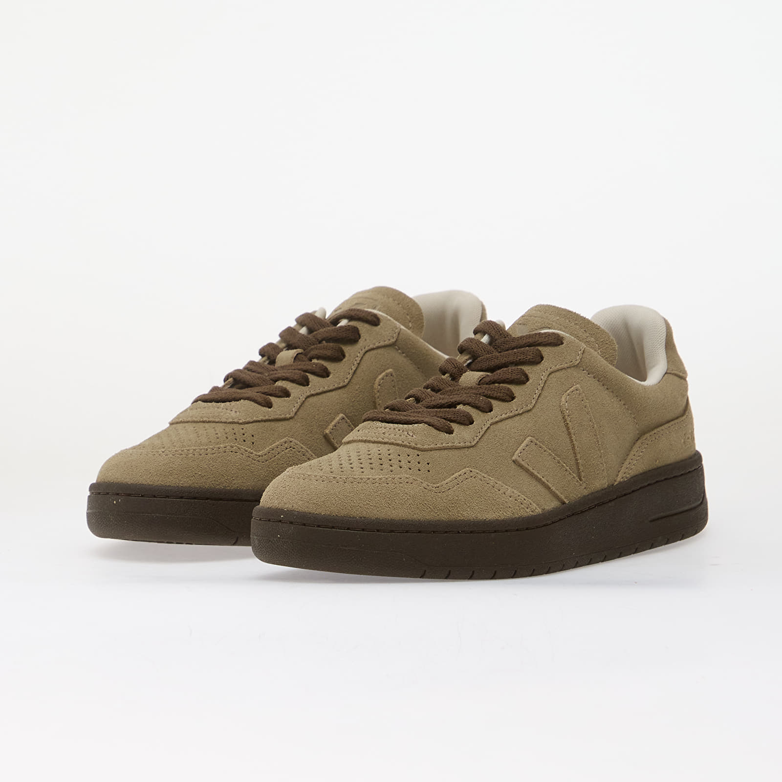 Scarpe donna Veja V-90 Suede Taupe/ Eagle