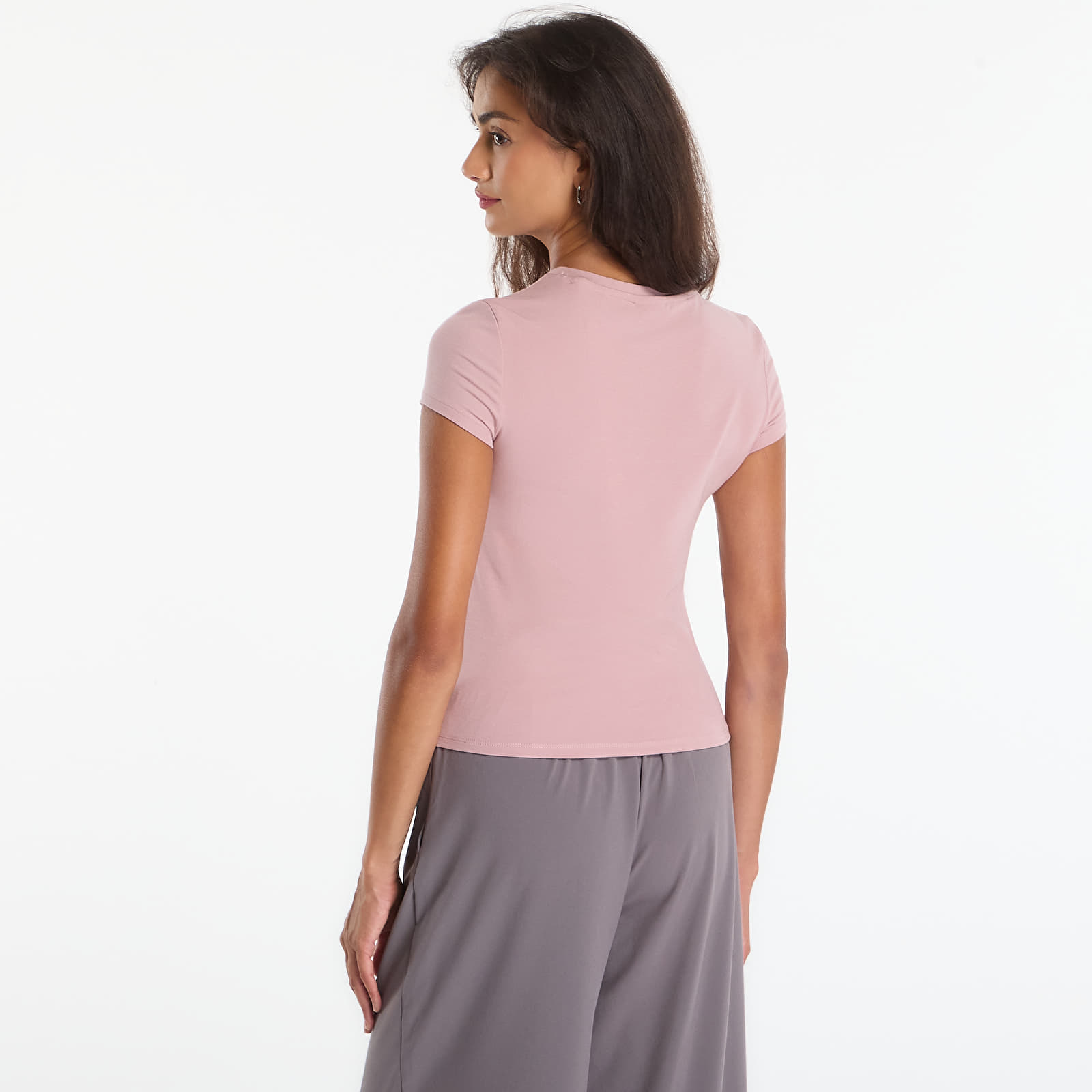 Camisetas GUESS Lotus Slim Ss T-Shirt French Mauve