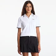 Queens Women Polo Tee White