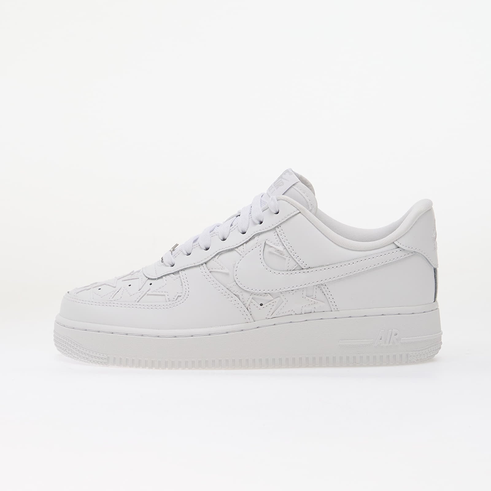 Férfi cipők Nike Air Force 1 '07 Edge White/ White-Metallic Silver