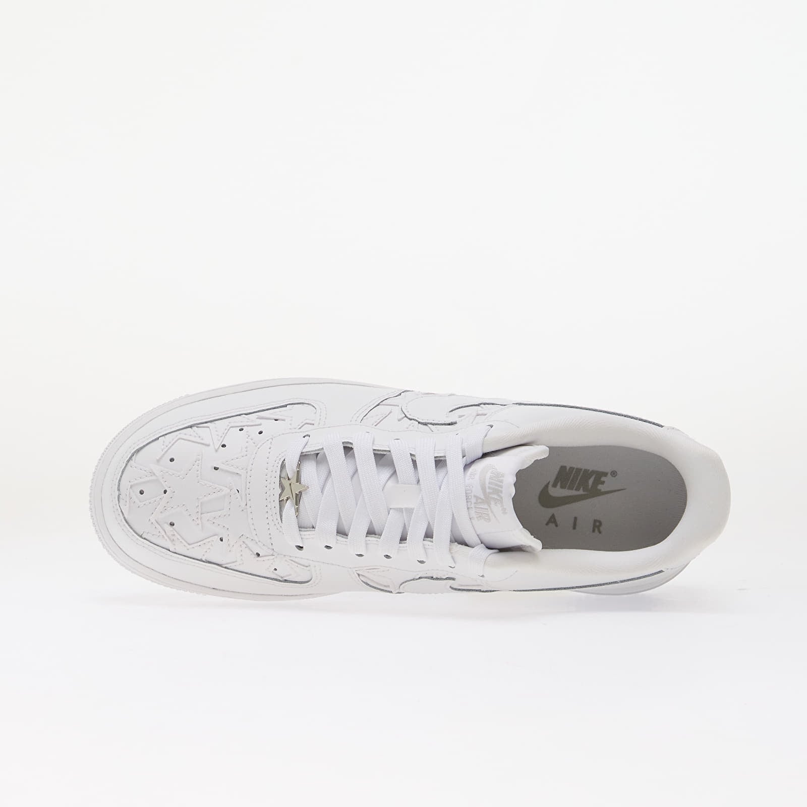 Férfi cipők Nike Air Force 1 '07 Edge White/ White-Metallic Silver