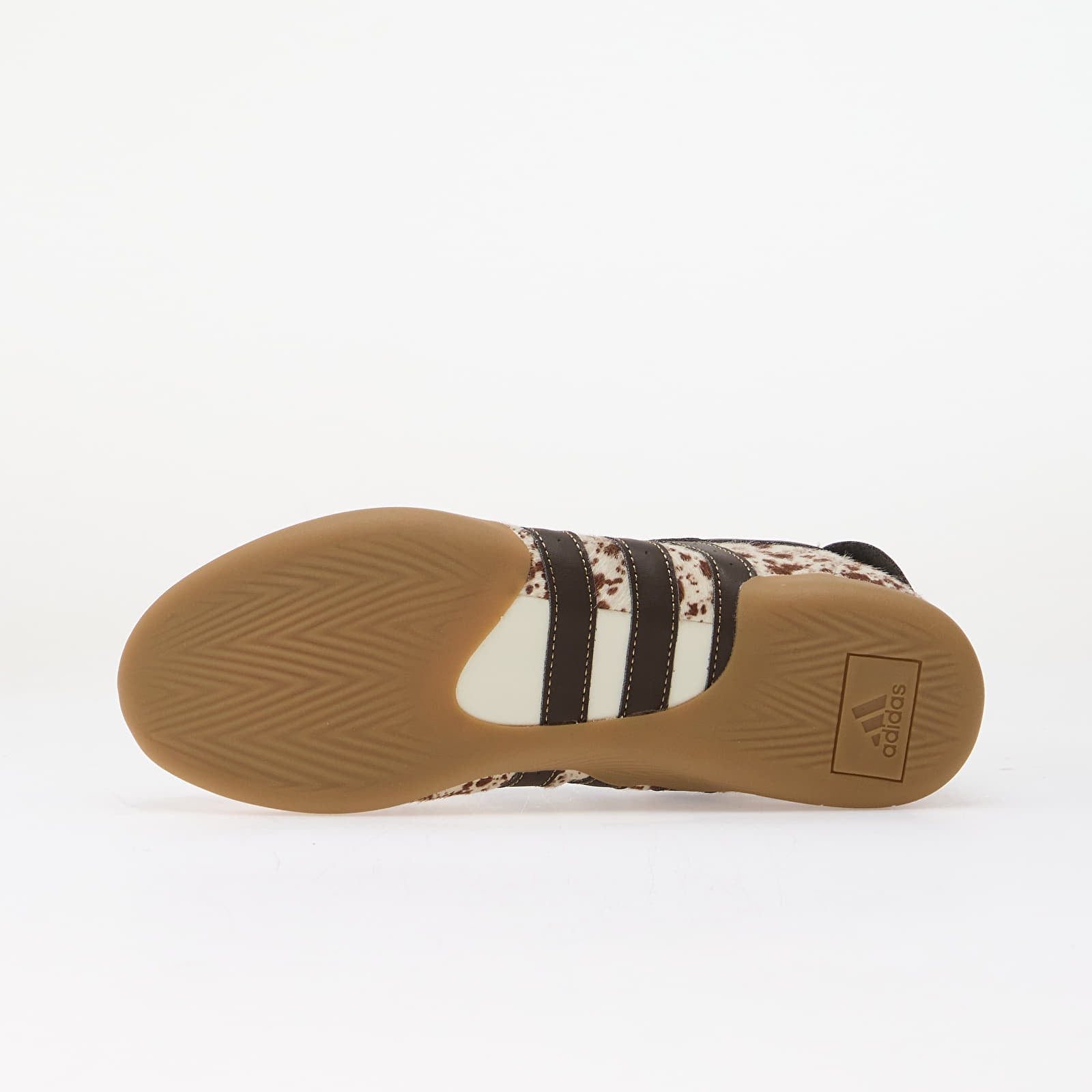 Naisten lenkkarit ja kengät adidas Taekwondo Mei Ballet Off White/ Dark Brown/ Gum4