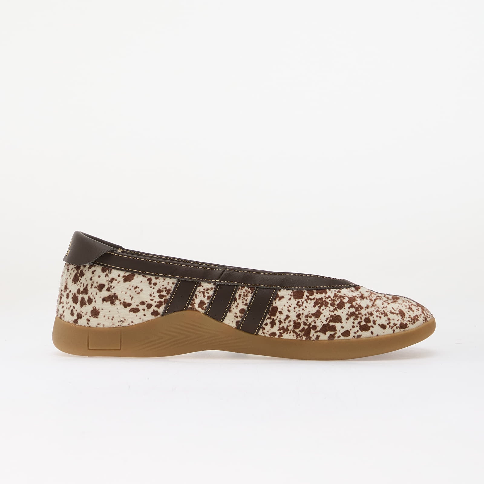 Naisten lenkkarit ja kengät adidas Taekwondo Mei Ballet Off White/ Dark Brown/ Gum4