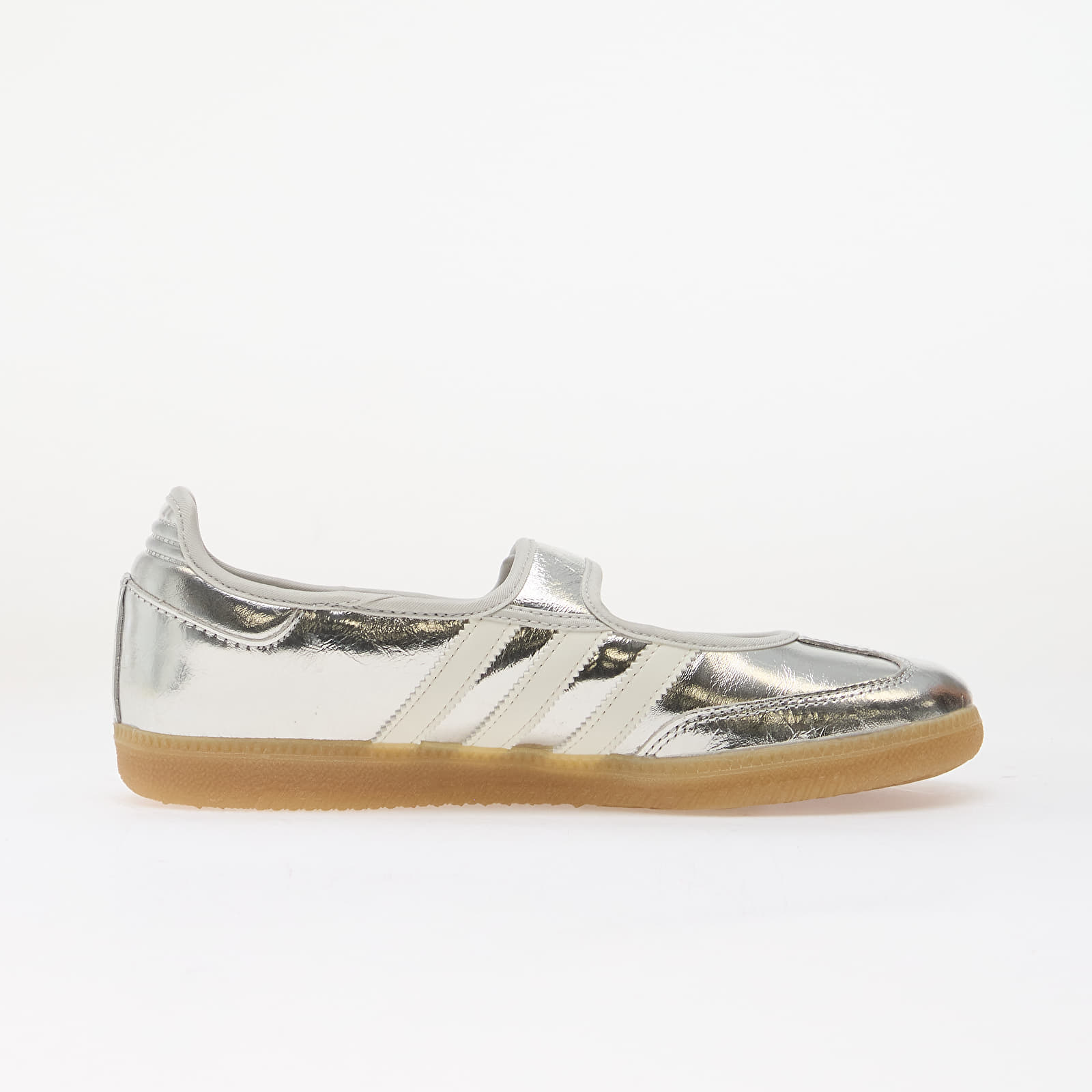 Women's sneakers and shoes adidas Samba Jane Silver Met./ Off White/ Gum4