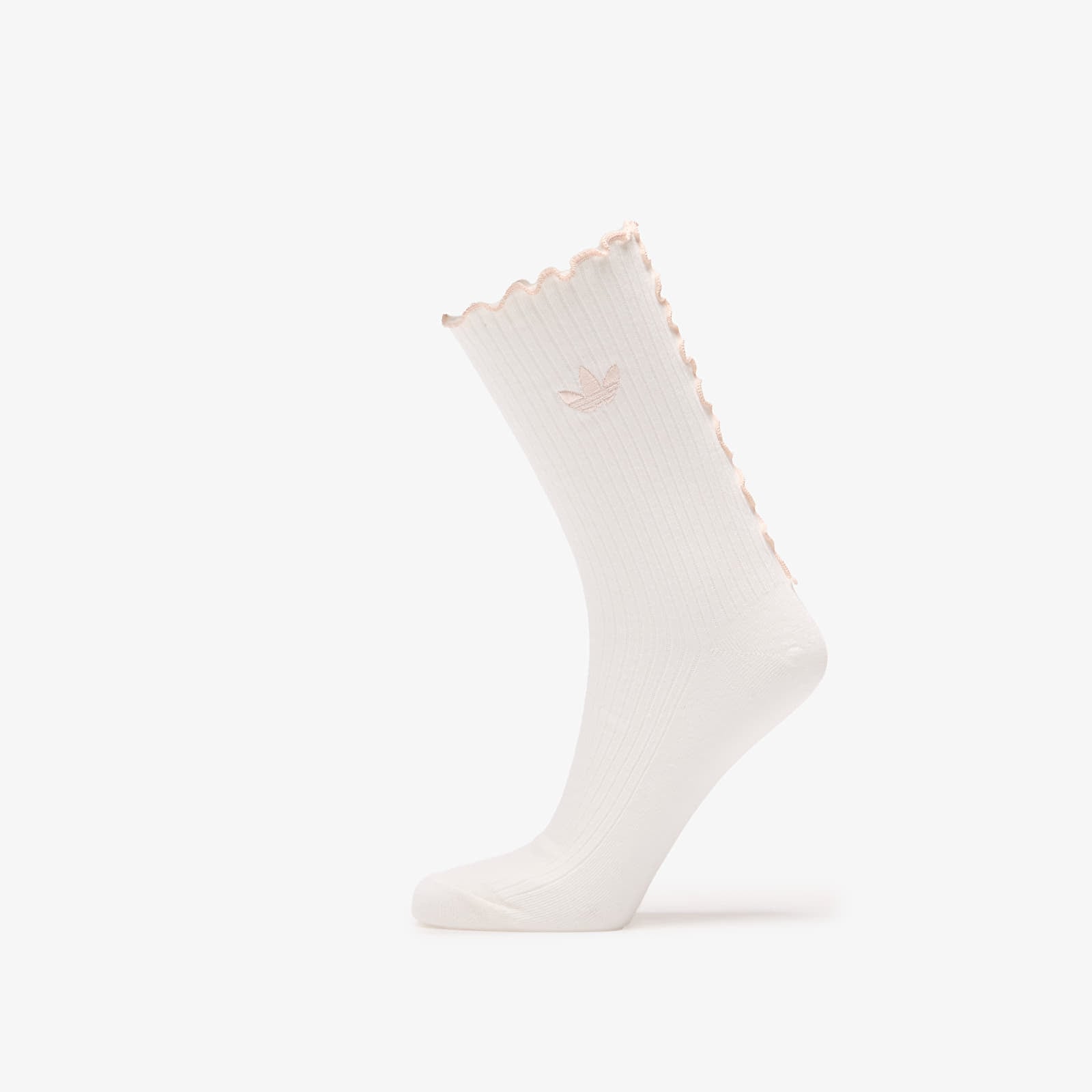 Socken für Männer adidas Ruffle Crew Socks 2 Pairs Off White/ Wonder Quartz