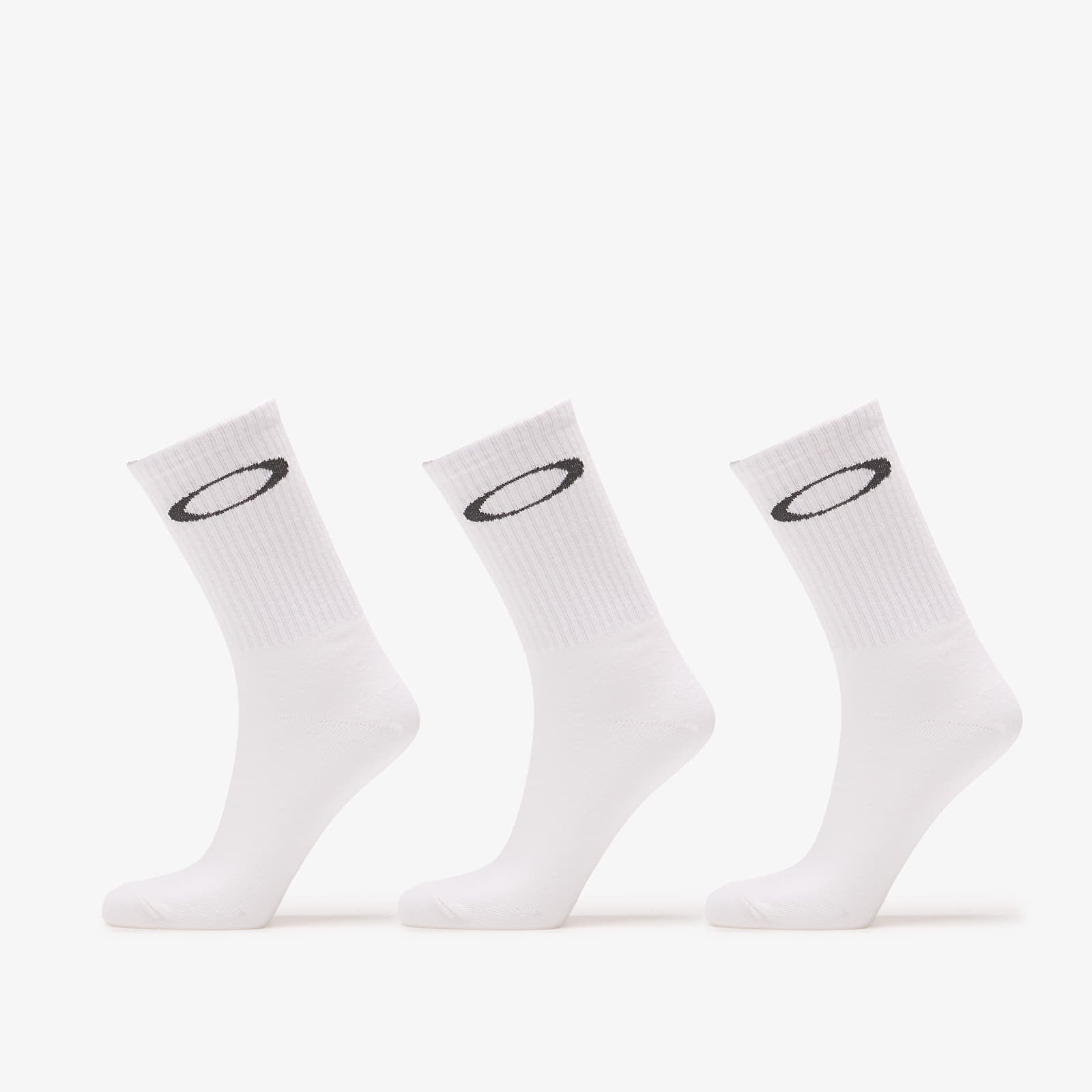 Strumpor för män Oakley Ellipse Crew Sock White