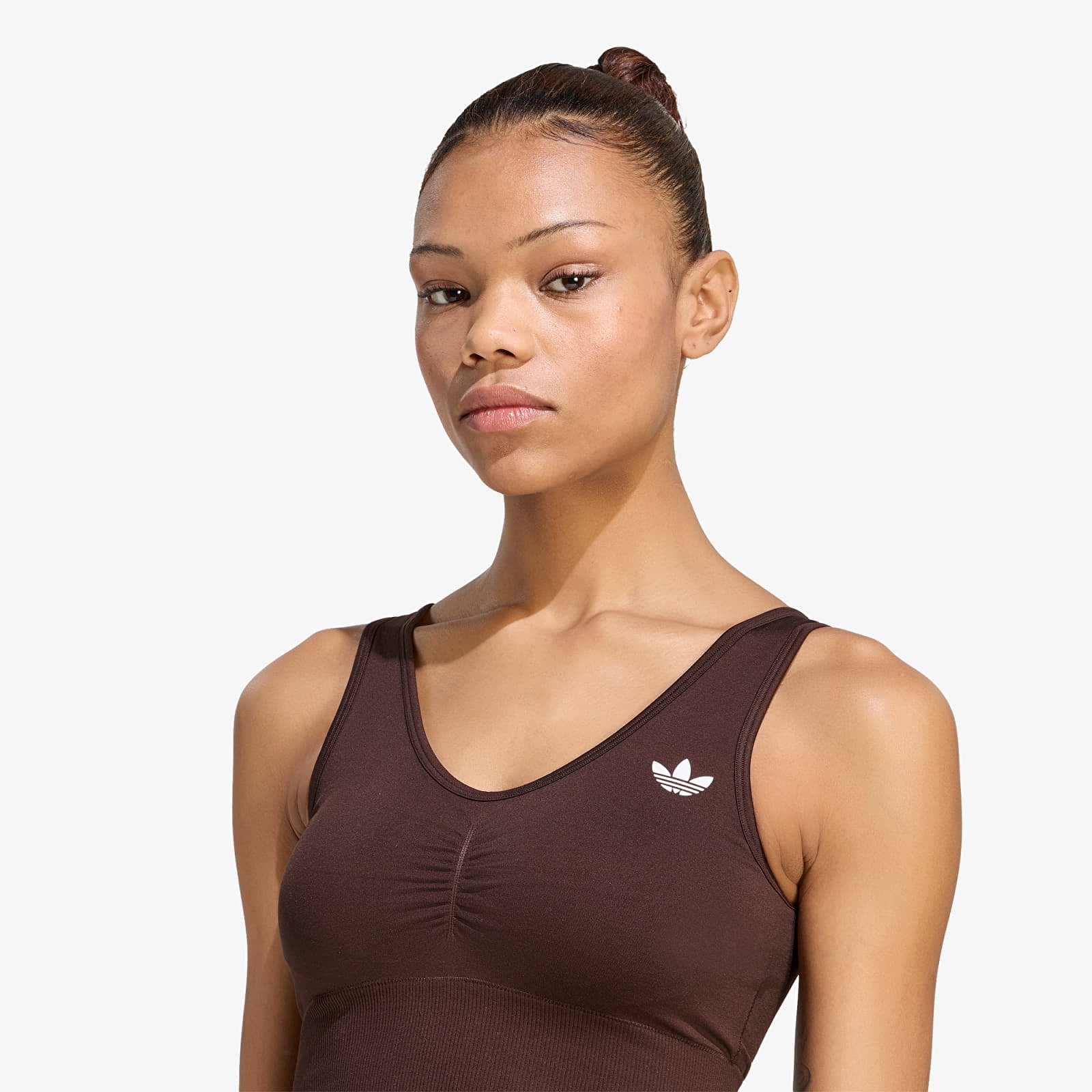 BH-er for kvinner adidas Essentials Seamless Bralette Aurora Coffee