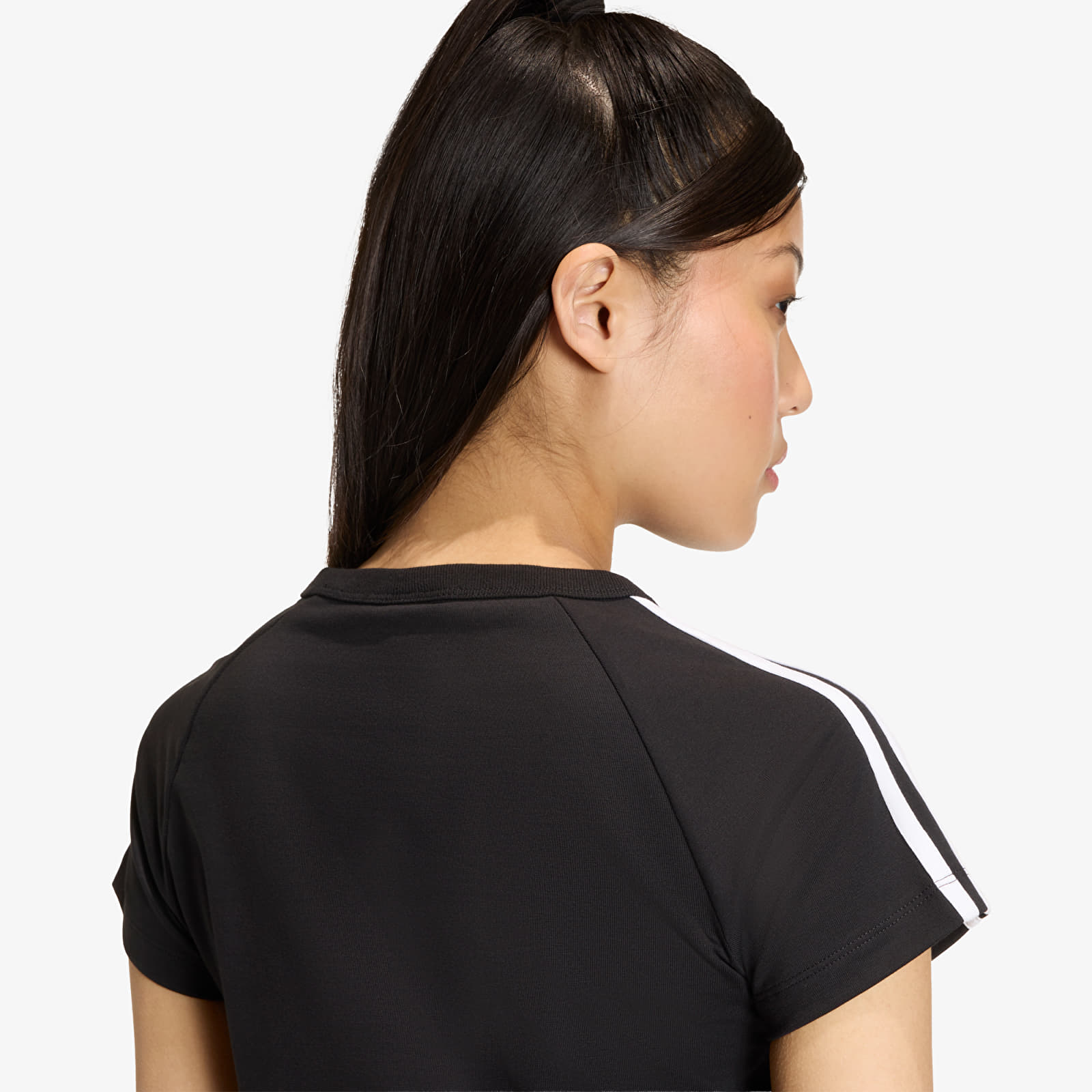 Женские футболки adidas SST Baby T-shirt Black/ Black/ White