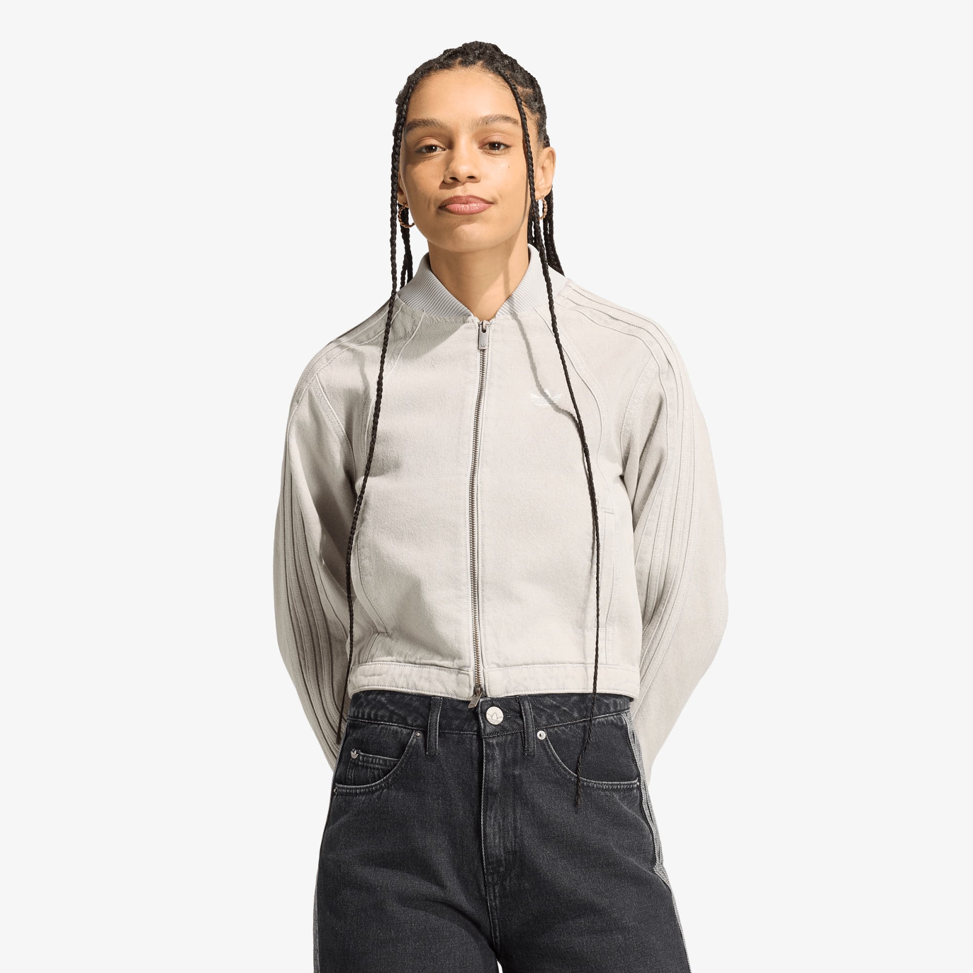 Veste adidas SST 20 Denim Tracktop Clear Grey Denim M 76 €