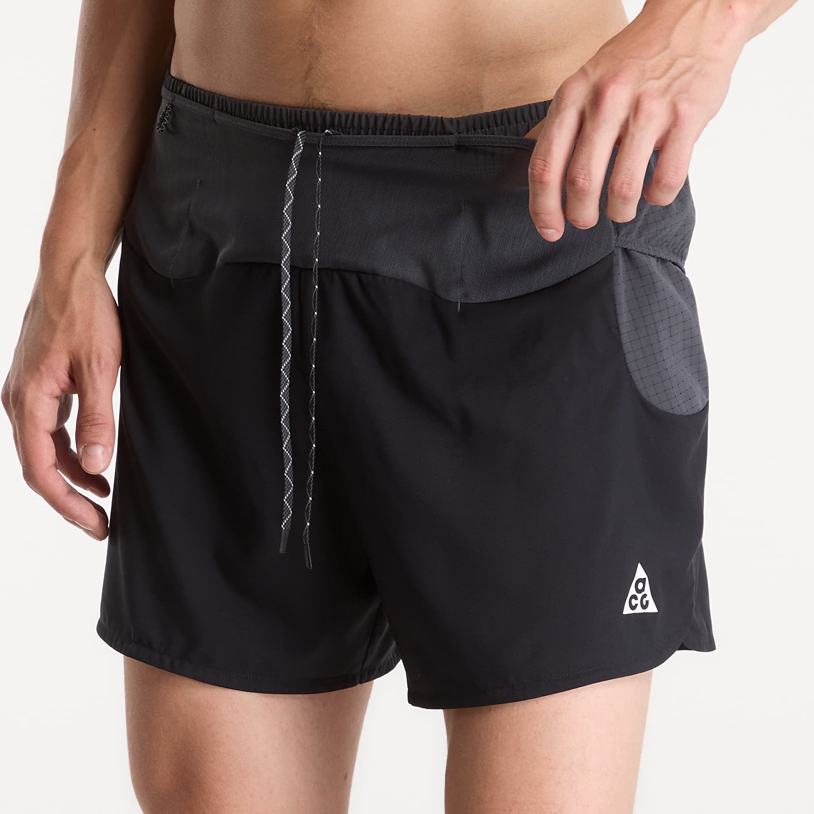 Vīriešu šorti Nike ACG "Second Sunrise" Men's Dri-FIT ADV 5" Brief-Lined Shorts Black/ Anthracite/ Summit White