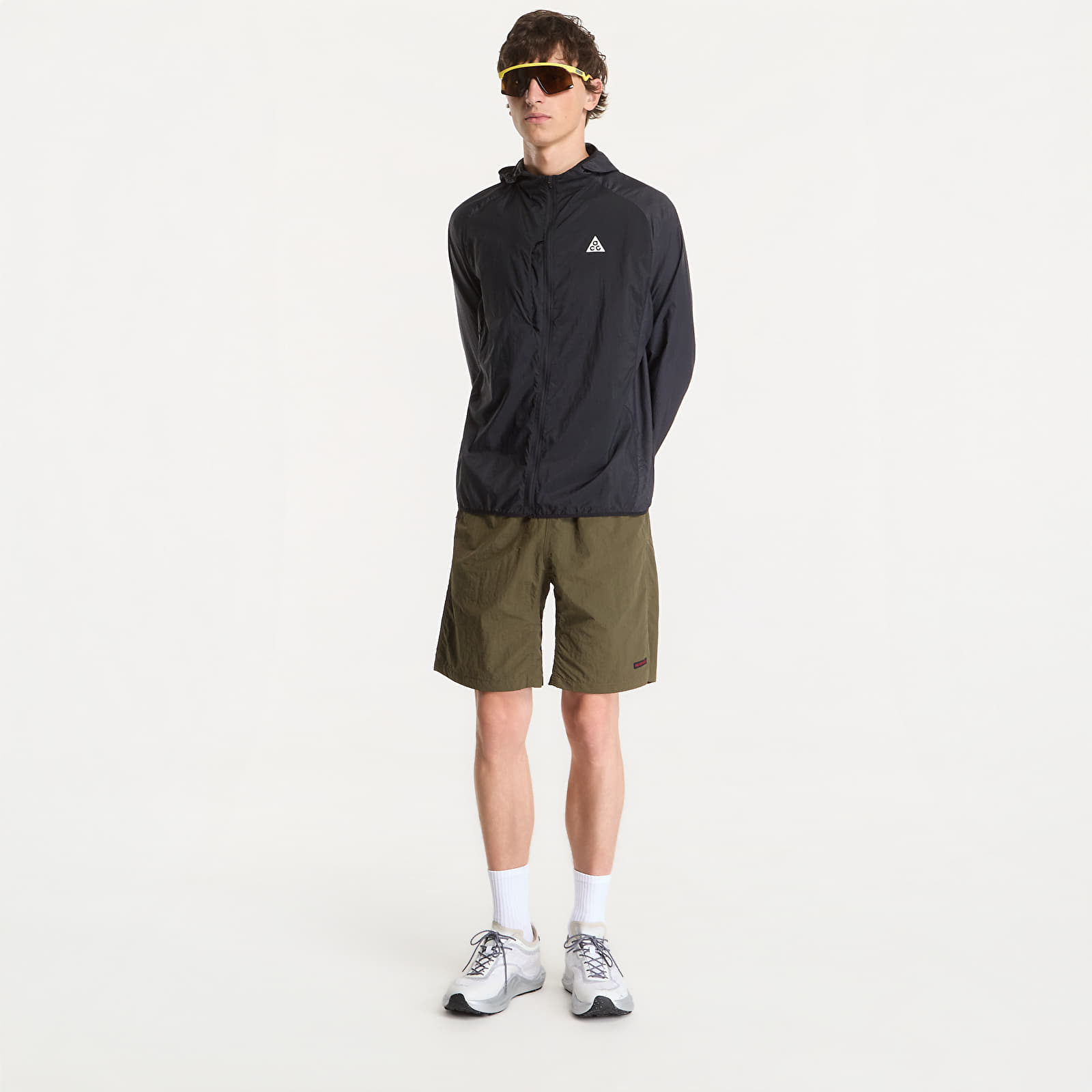 Giacche a vento uomo Nike ACG "Aireez" Men's UV Protection Jacket Black/ Black/ Summit White