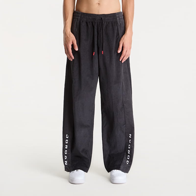 Pantaloni da ginnastica Jordan Flight Men's Corduroy Pants Black/ Dk Smoke Grey/ Black/ White