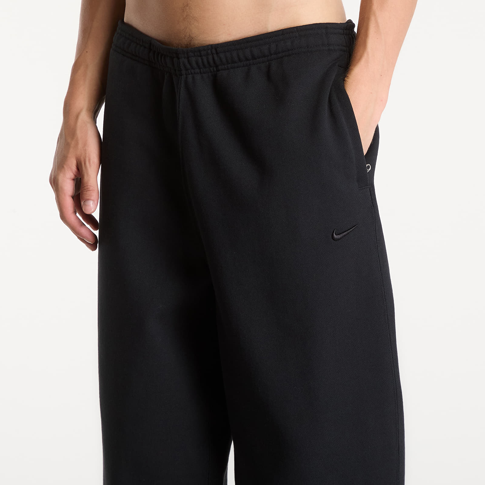 Calças de treino para homem Nike Men's Fleece Pants Black