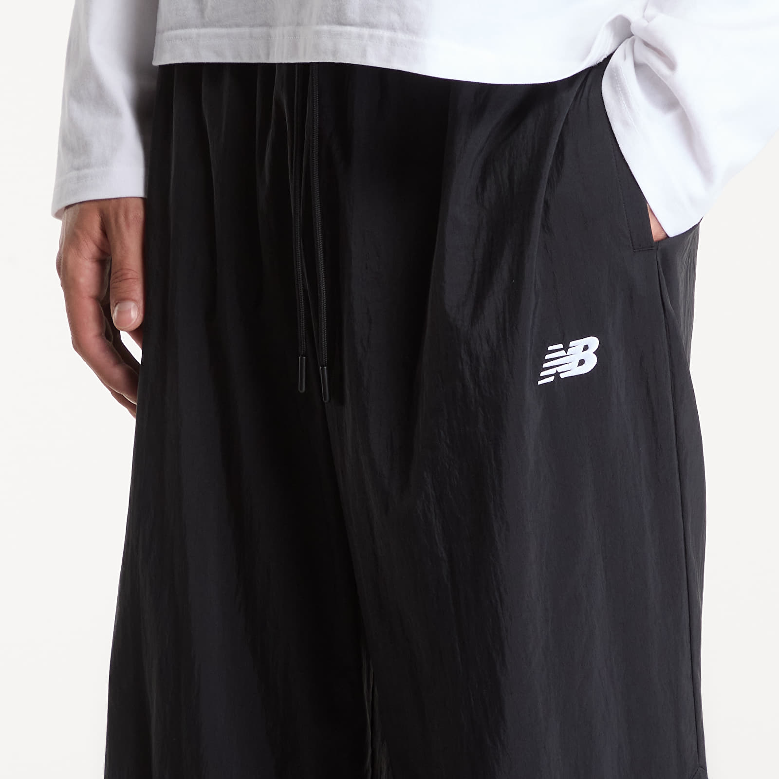 Bukser til mænd New Balance Sport Legacy Pant Black/ Black