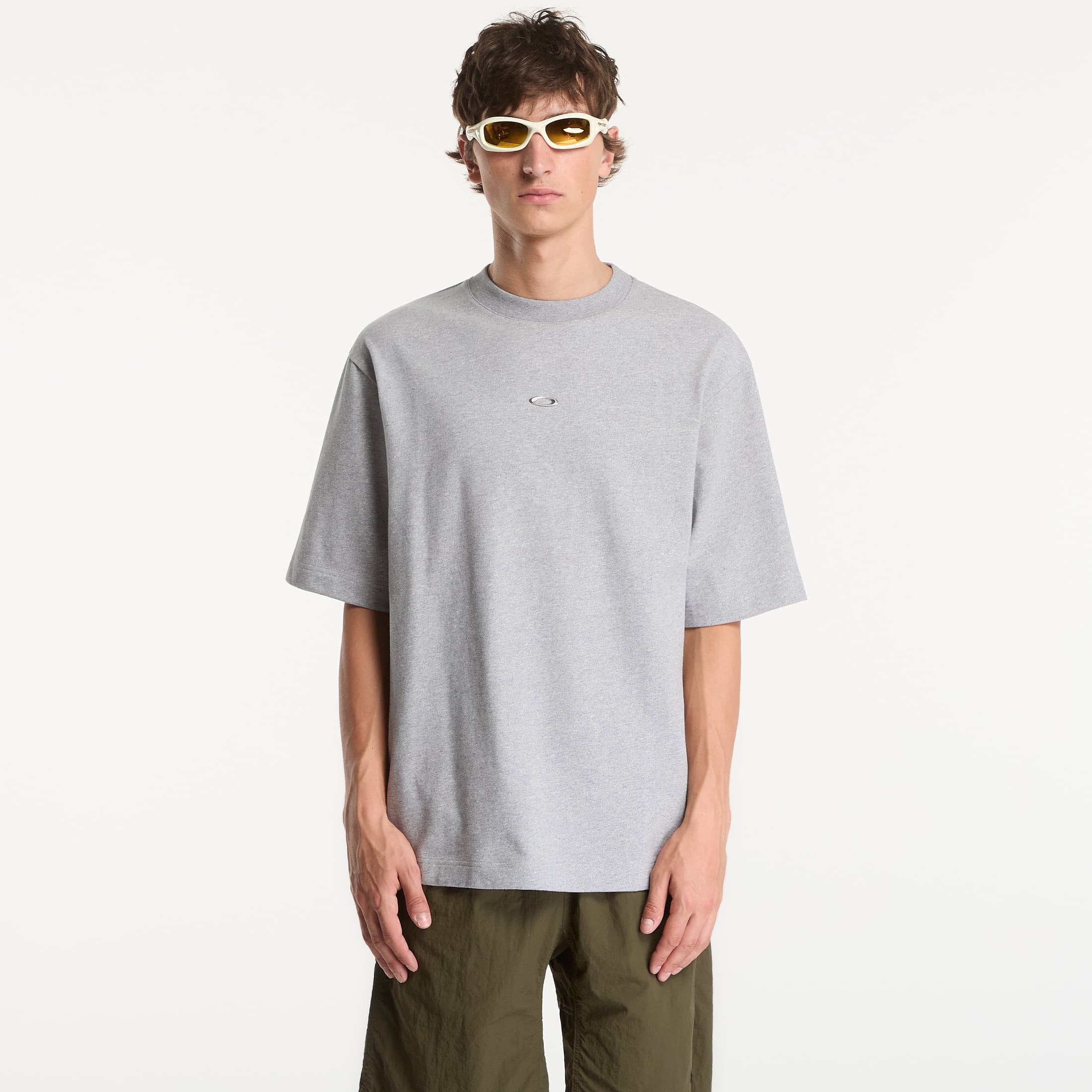 Тениска Oakley Reserve Strato Reflective Tee Cement Melange M