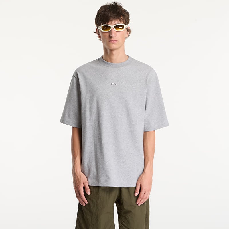 Tričko Oakley Reserve Strato Reflective Tee Cement Melange