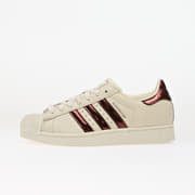 adidas Superstar II Off White/ Maroon/ Gold Met.