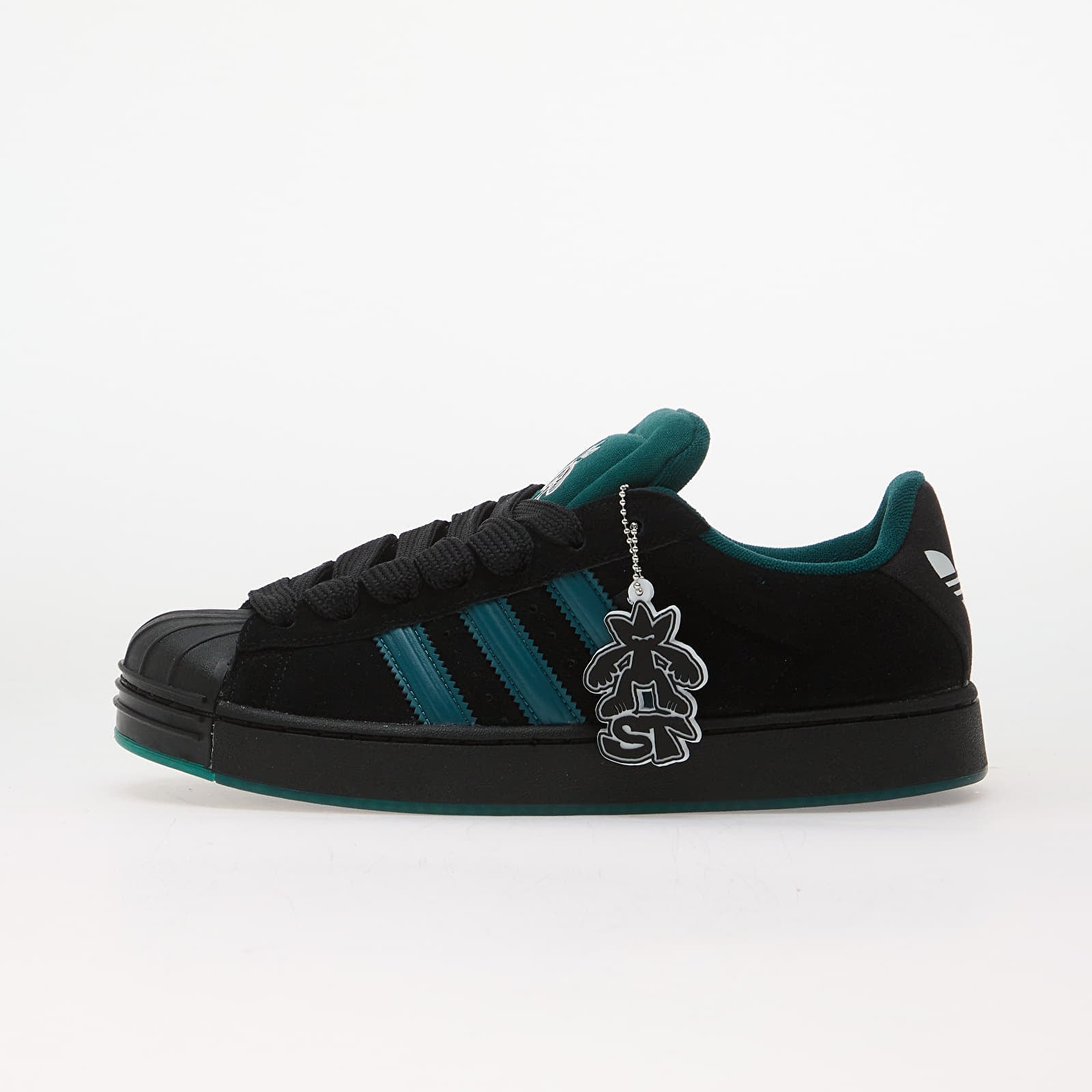 Joggesko og sko for menn adidas Superstar St Core Black/ Rich Green/ Ftwr White